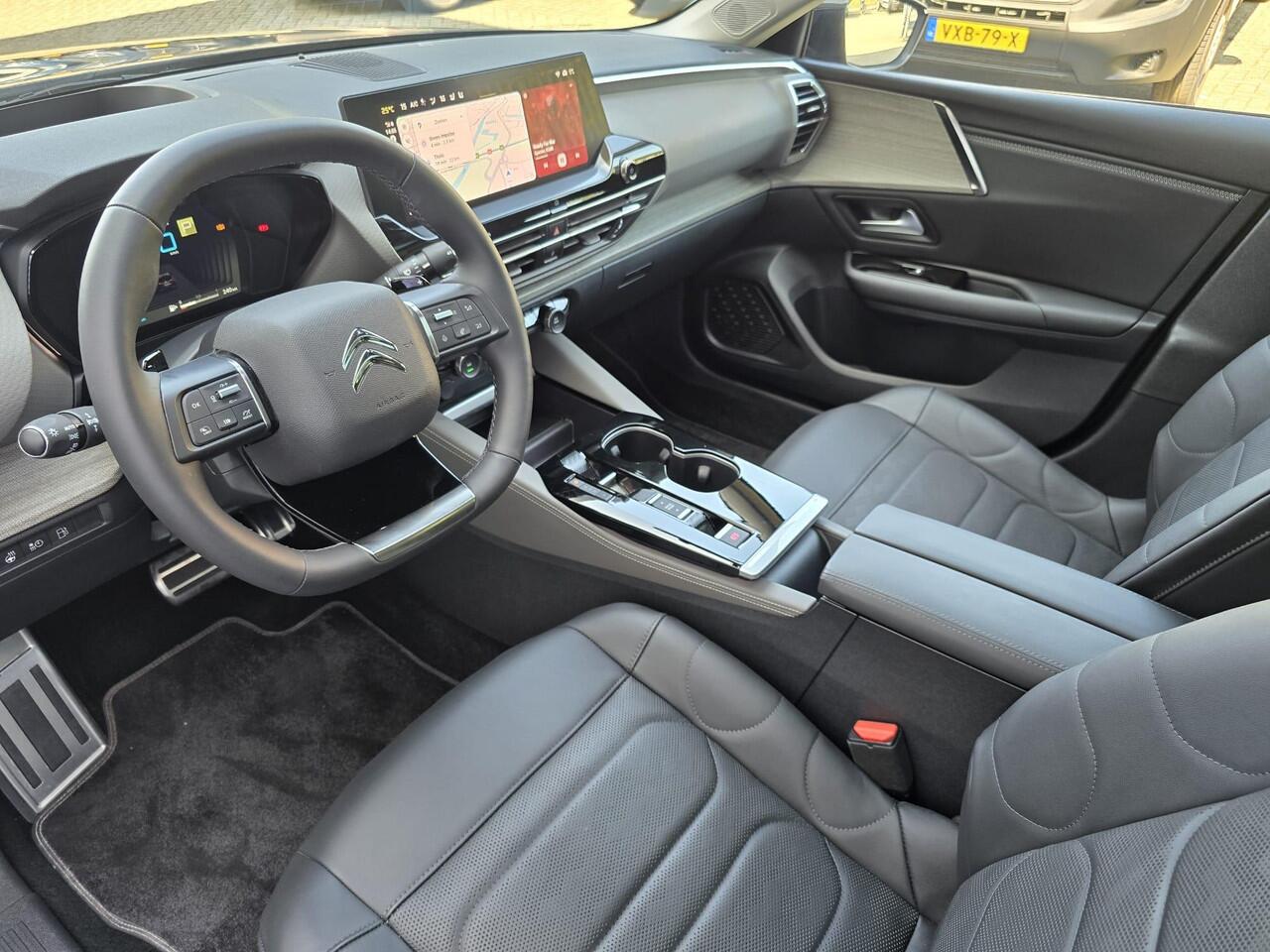 Citroen C5 X Shine Pack 1.6 Turbo 225pk Hybrid ë-EAT8 SCHUIF/KANTELDAK | 360° CAMERA | HIFI FOCAL AUDIO | NAVI | LEDER | STOELVERW. EN STOELKOELING | ADAPTIVE CRUISE | HANDSFREE A.KLEP | DAB+