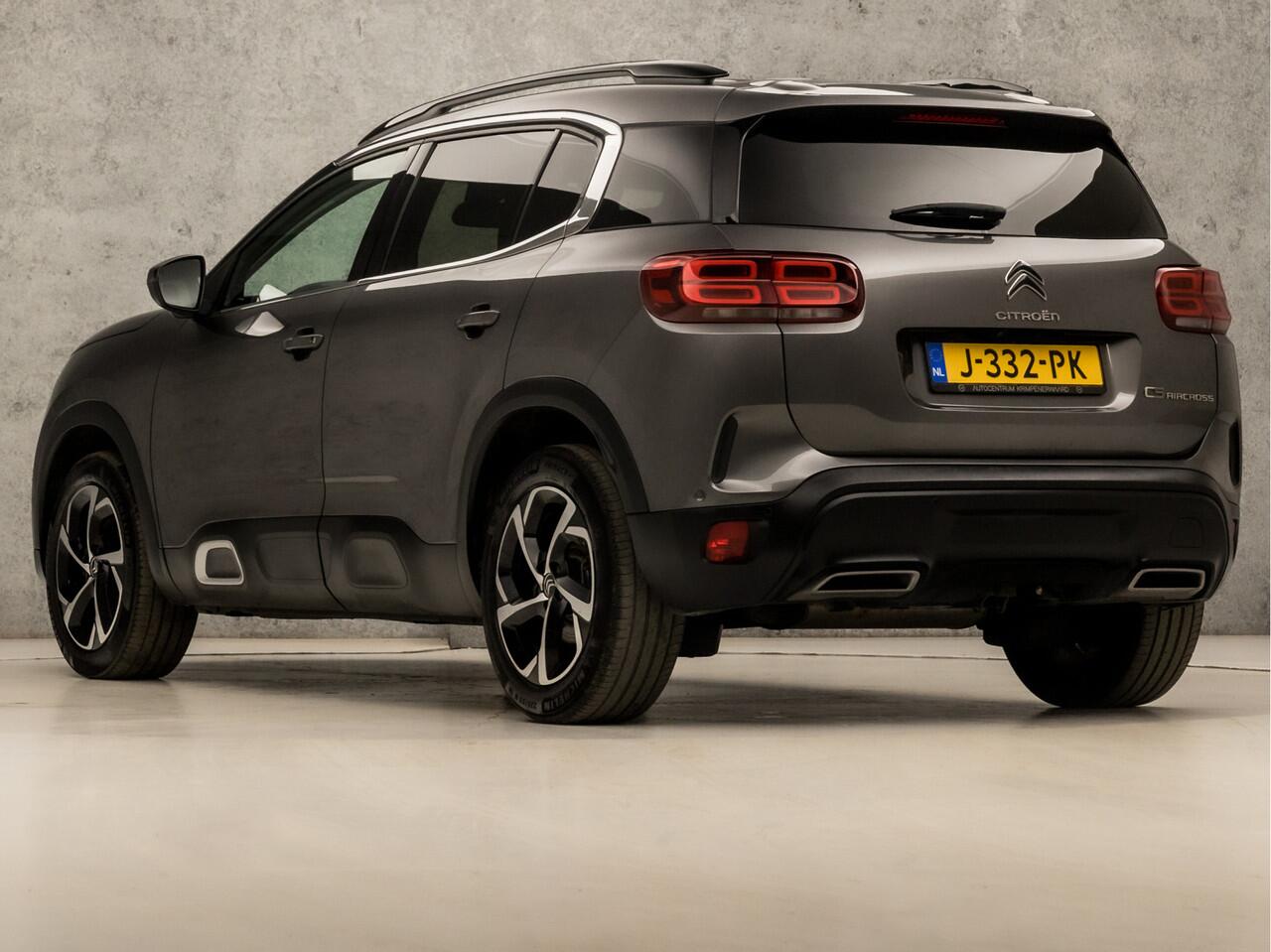 Citroen C5 Aircross 1.2 PureTech Sport Automaat (VIRTUAL COCKPIT, APPLE CARPLAY, GROOT NAVI, KEYLESS, GETINT GLAS, LEDER, SPORTSTOELEN, 360 CAMERA, TREKHAAK, DAB+, NIEUWSTAAT)