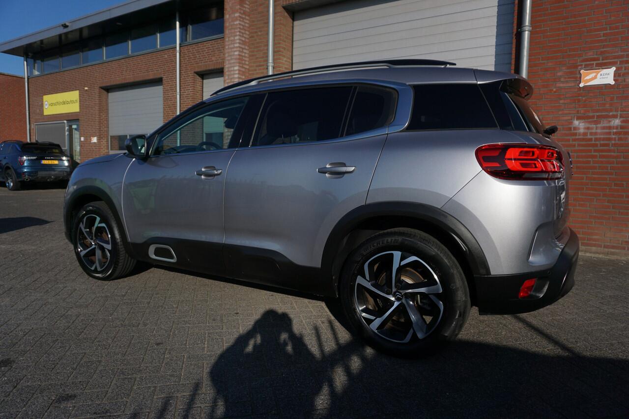 Citroen C5 Aircross 1.2 PURETECH 131PK AUTOMAAT SHINE 5P 5STOELEN CAMERA 18INCH 1/2LEDER ANDROID/APPLECARPLAY NAVI DIGITALE COCKPIT LED PARKEERSENSOREN V+A ECC AIRCO CRUISECONTROL BLUETOOTH KEYLESS ENZ...