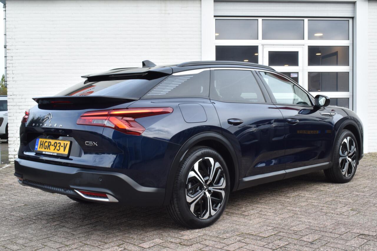 Citroen C5 X Plug-in Hybrid 225 EAT8 Automaat Max | Leder | Panorama dak | Navi | Pack Hifi | Elec. achterklep | 8 Jaar Citroen We care garantie