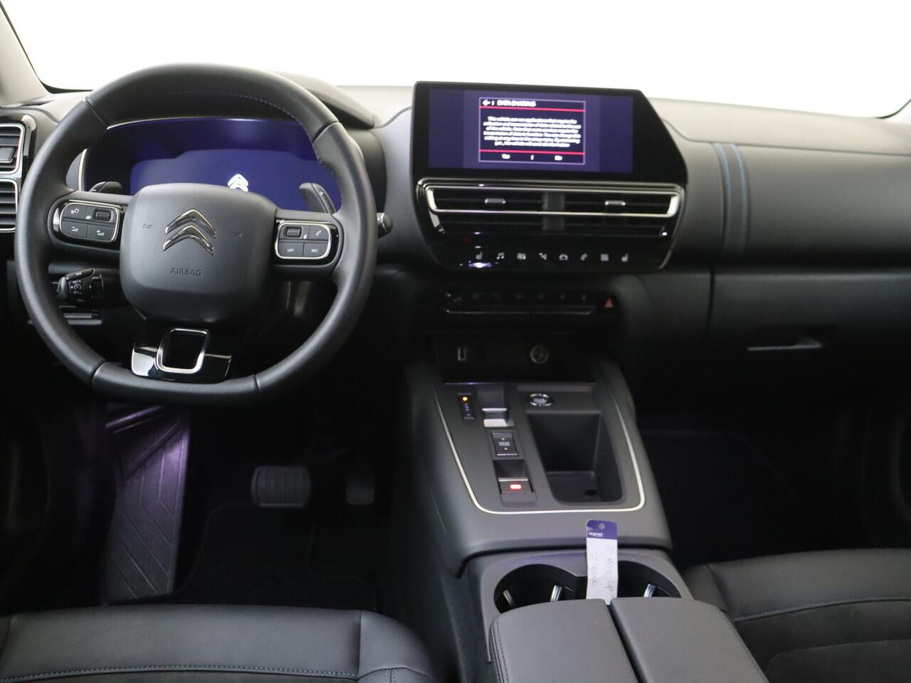 Citroen C5 Aircross 1.2 Hybrid 136 Plus | LED voor & achterlichten | Adaptief dempingsysteem | Verstelbare lendensteun | Achteruitrijcamera |