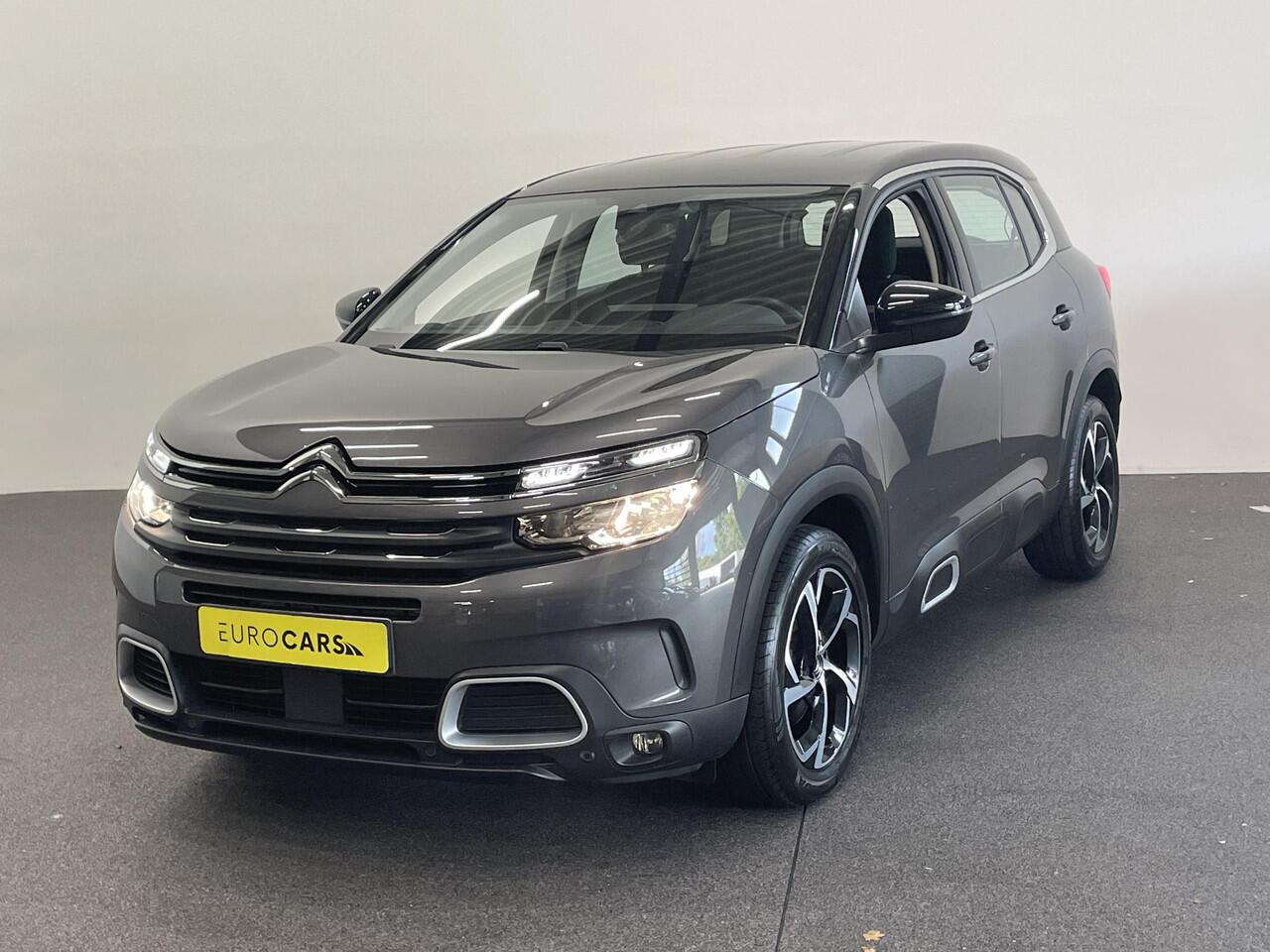 Citroen C5 Aircross 1.2 PureTech 130pk Feel Auto. Navigatie Apple Carplay/ Android Auto Parkeersensoren Cruise Control Climate Control Lichtmetalen velgen