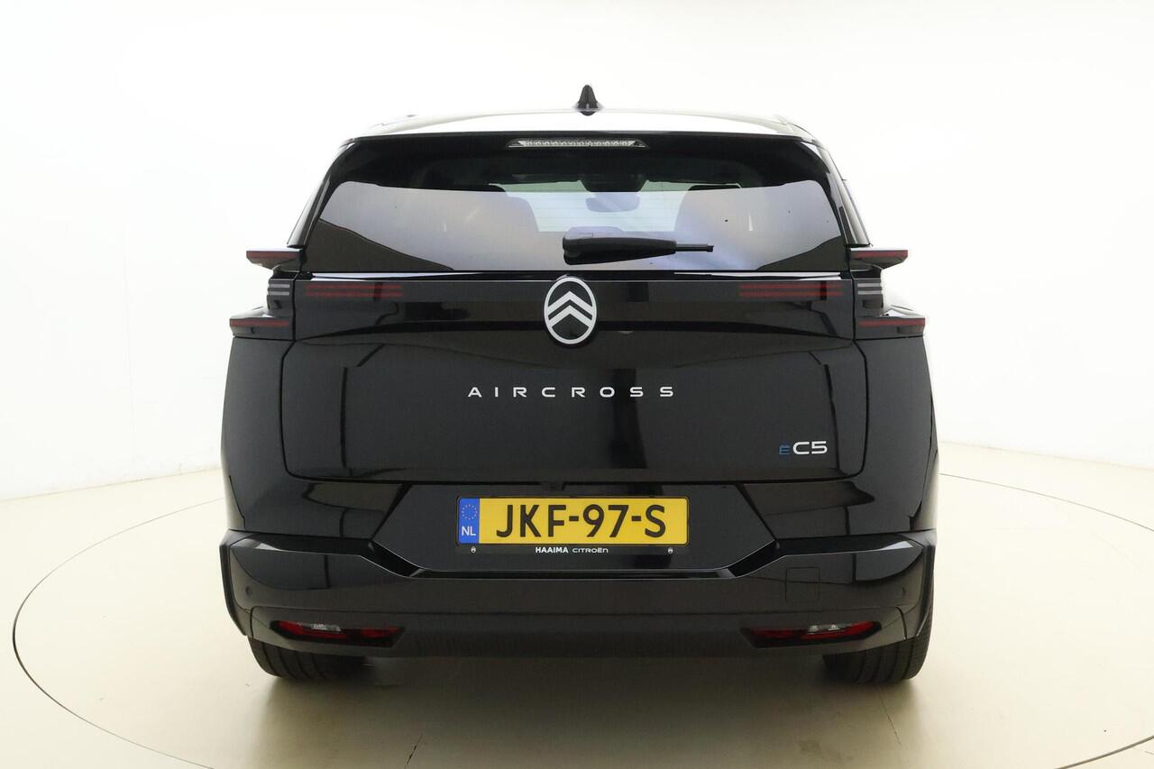 Citroen C5 Aircross Max Comfort Range 73 kWh 210 PK | 100% Elektrisch | 20" lichtmetalen velgen 'Obsidian' | Panoramisch schuif-kanteldak | Ambiance Hype Grey | Demo |