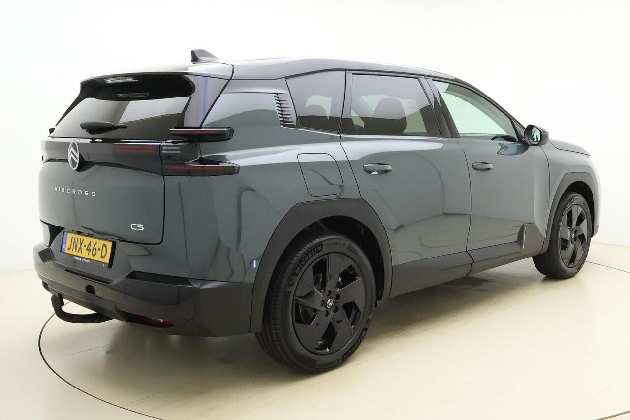 Citroen C5 Aircross Hybrid 145 Max | Nieuwste model, zeer complete uitvoering | Comfort Stoelen en onderstel | Stoelverwarming en -koeling met geheugen | Elektr. achterklep | Panoramisch Schuif-/kanteldak