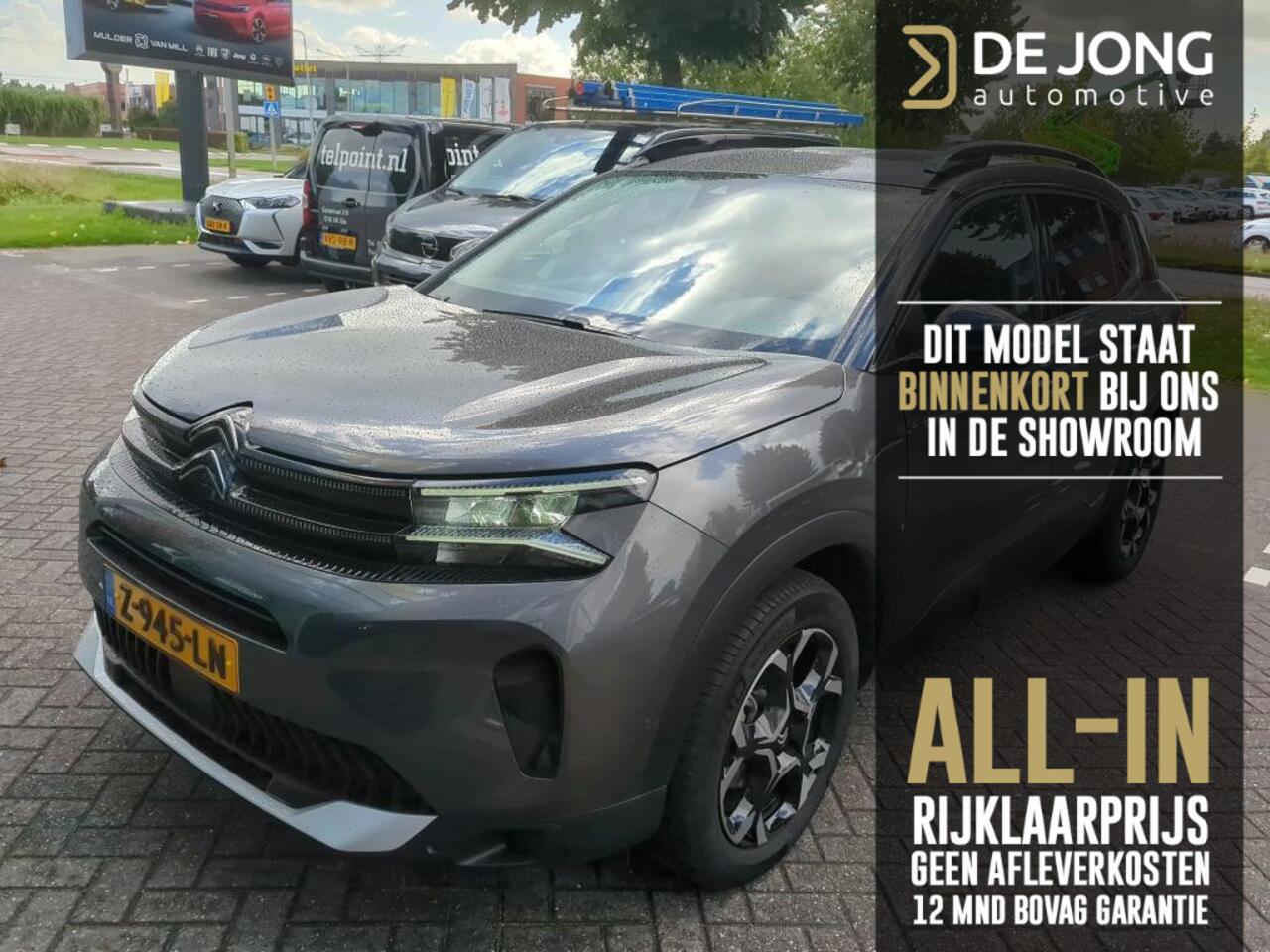 Citroen C5 Aircross 1.2 Hybrid 136 Plus / ALL-IN RIJKLAARPRIJS /Navi/Camera/Keyless/Elektrische Stoelverstelling
