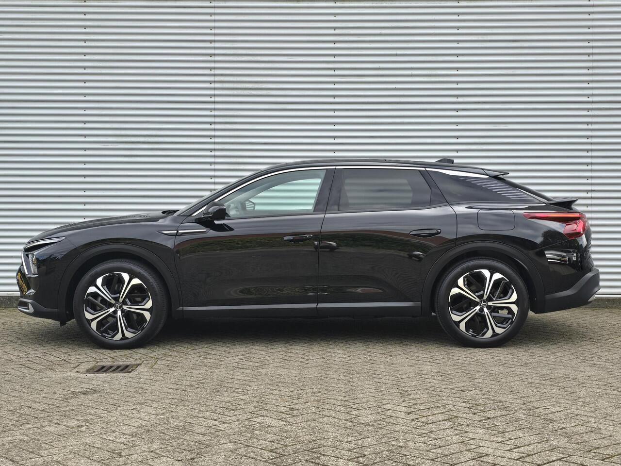 Citroen C5 X Shine Pack 1.6 Turbo 225pk Hybrid ë-EAT8 SCHUIF/KANTELDAK | 360° CAMERA | HIFI FOCAL AUDIO | NAVI | LEDER | STOELVERW. EN STOELKOELING | ADAPTIVE CRUISE | HANDSFREE A.KLEP | DAB+
