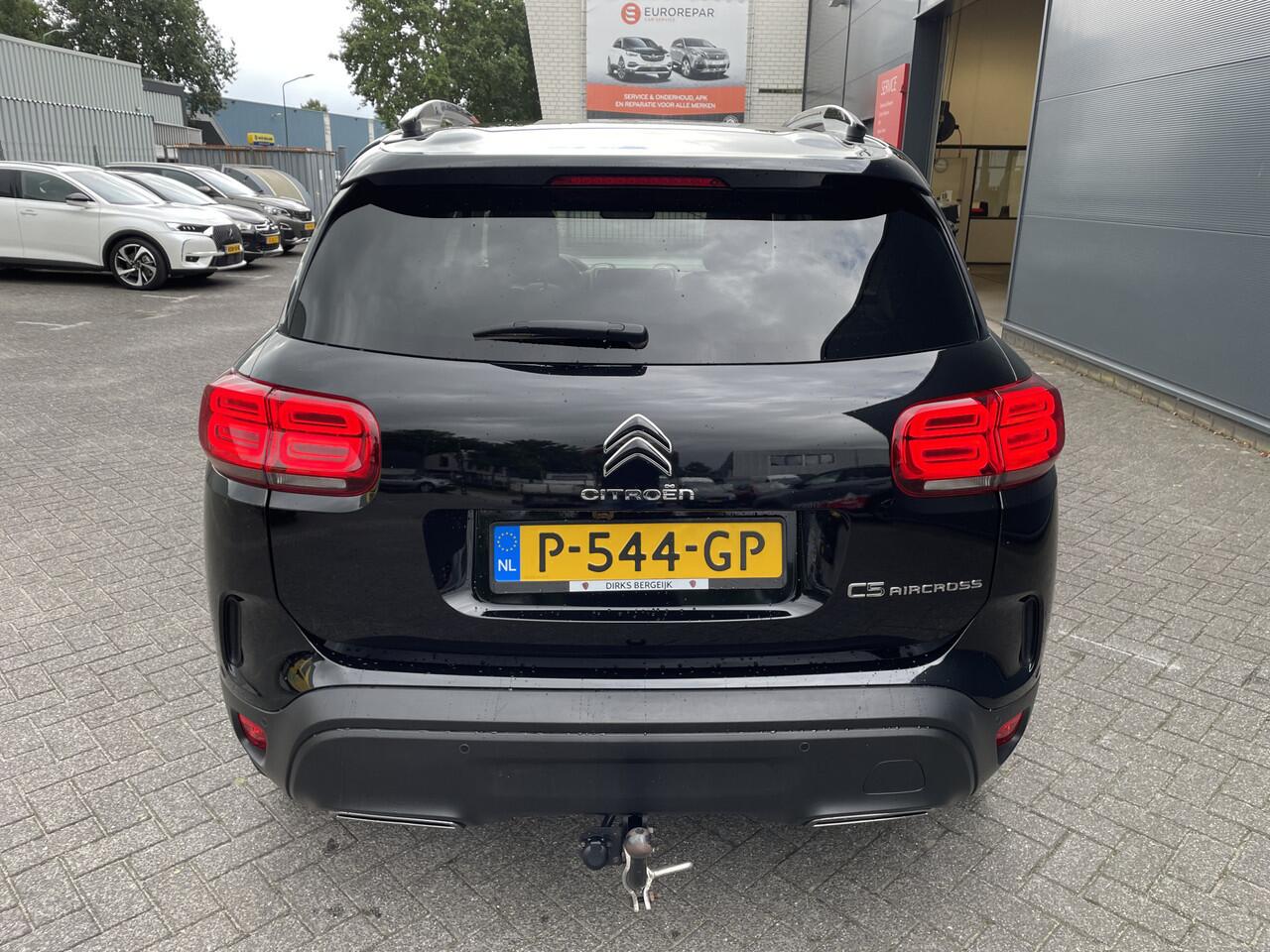 Citroen C5 Aircross 180pk Shine (Elektrisch Schuifdak - Trekhaak - Leder - Stoelverwarming - 360gr Camera - 19" - Grip Controle - Elektrische Klep)