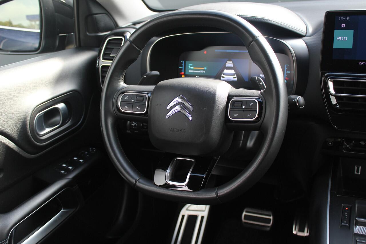 Citroen C5 Aircross 1.6 Plug-in Hybrid 225 Business Plus | Incl. 12 maanden garantie | Trekhaak | Parkeersensoren | Achteruitrijcamera | Lichtmetalen velgen | Climate control | Airco | Apple carplay/Android auto | Navigatie | Adaptive cruise control |