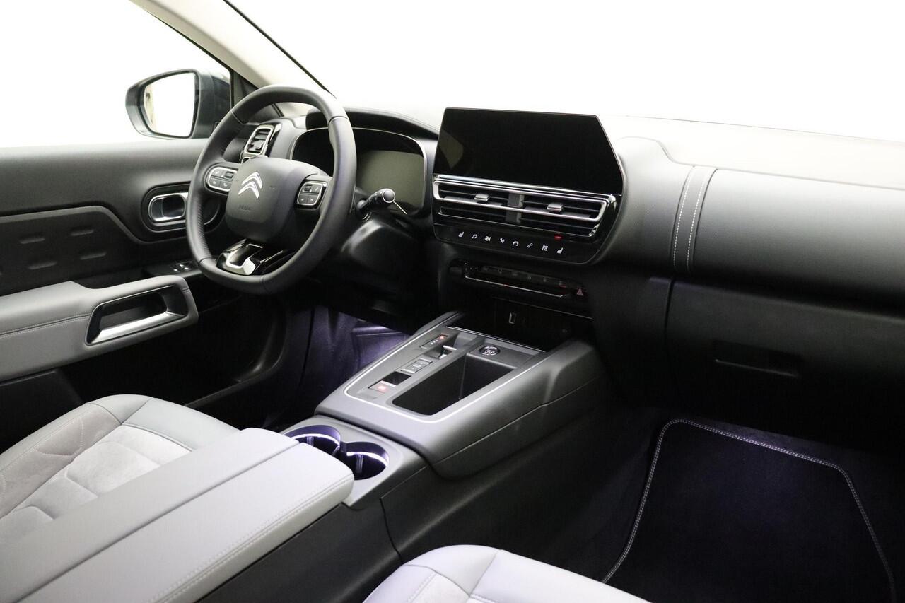 Citroen C5 Aircross 1.2 Hybrid 136 ë-Series Automaat | Navigatie | Stoelverwarming | Climate control | Zwart dak | Lichtmetalen velgen Black | Zwart dak