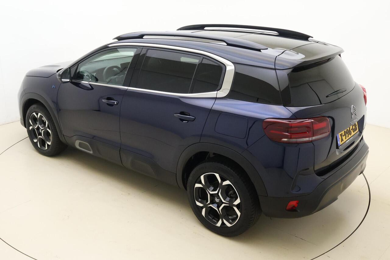 Citroen C5 Aircross 1.6 Plug-in Hybrid Max 180 PK | Automaat | Afneembare Trekhaak | Lederen Bekleding | Panorama Dak | Elektrisch verstelbare Stoelen | Cruise Control | Mirror Screen | Draadloze telefoonlader