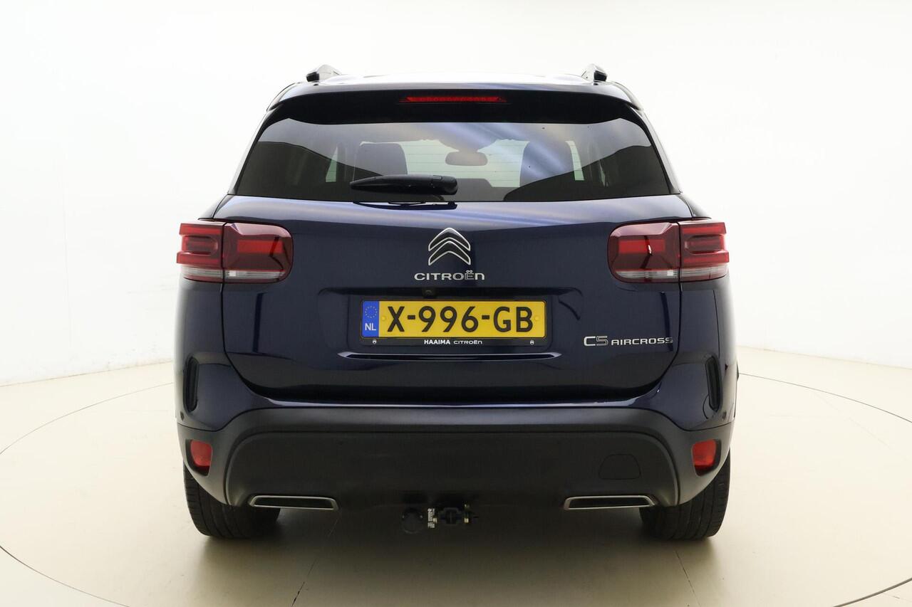 Citroen C5 Aircross 1.6 Plug-in Hybrid Max 180 PK | Automaat | Afneembare Trekhaak | Lederen Bekleding | Panorama Dak | Elektrisch verstelbare Stoelen | Cruise Control | Mirror Screen | Draadloze telefoonlader