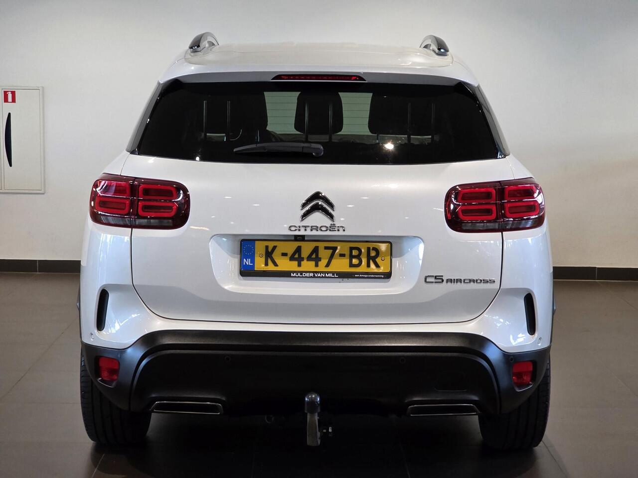 Citroen C5 Aircross Shine 1.2 Turbo 130pk EAT8 | ADAPTIVE CRUISE | LEDER | TREKHAAK | NAVI | STOELVERW. | ISOFIX | NAVI | 180° CAMERA |
