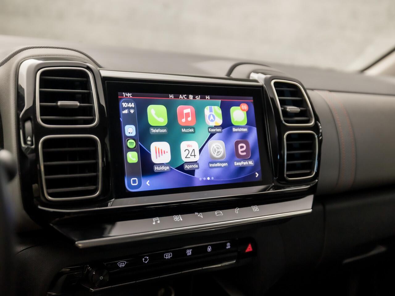 Citroen C5 Aircross 1.2 PureTech Sport (VIRTUAL COCKPIT, APPLE CARPLAY, GROOT NAVI, 360 CAMERA, GETINT GLAS, SPORTSTOELEN, LANE ASSIST, LM VELGEN, CRUISE, DAB+, NIEUWSTAAT)