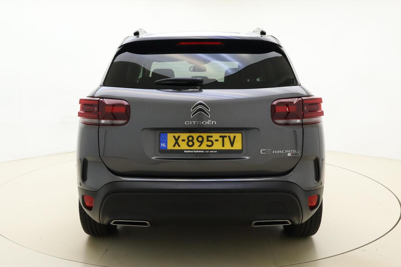 Citroen C5 Aircross 1.2 Hybrid 136 ë-Series Automaat | Navigatie | Stoelverwarming | Climate control | Zwart dak | Lichtmetalen velgen Black | Zwart dak