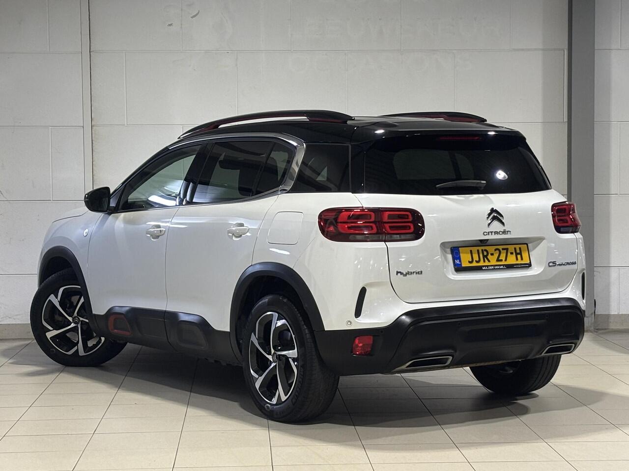 Citroen C5 Aircross C-Series Feel Pack 1.6 HYbrid PHEV 225pk e-EAT8 | TWO-TONE PARELMOER | NAVI | CAMERA | KEYLESS ENTRY | STOELVERW. | ADAPTIVE CRUISE | DODEHOEKBEW.