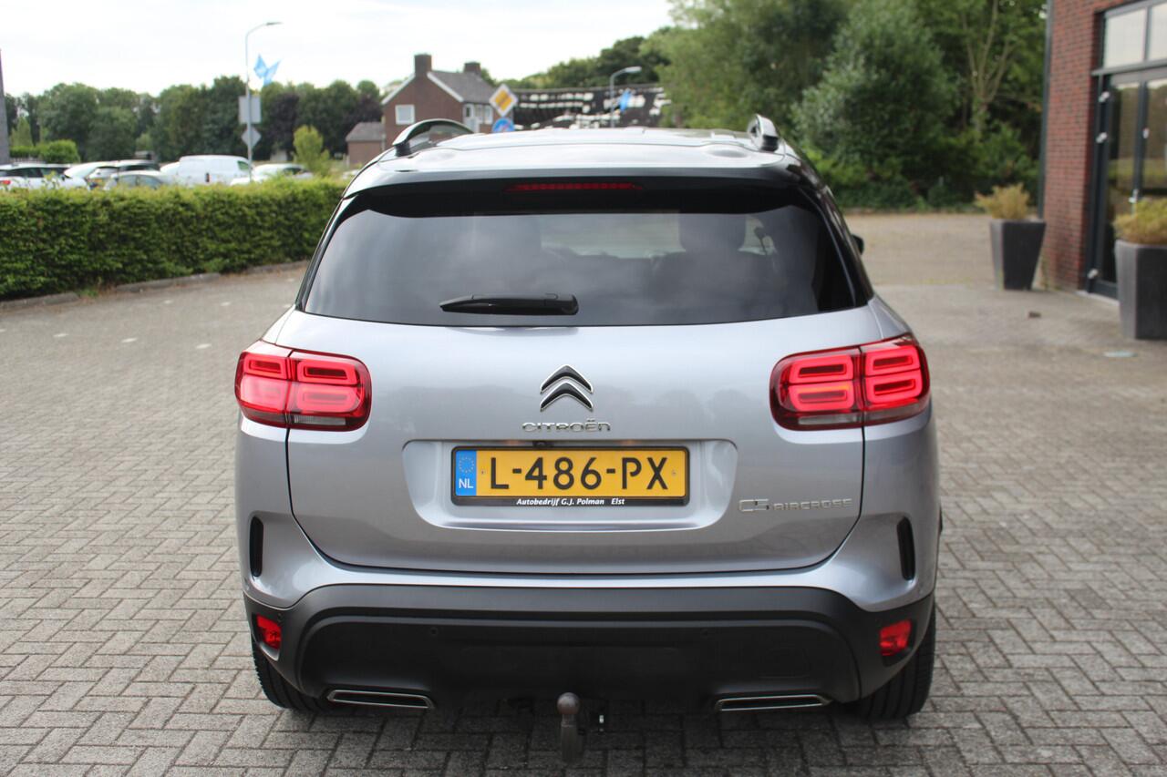 Citroen C5 Aircross 1.2 PureTech Shine Clima-Cruise-Navi-Bluetooth-Camera-Dodehoek Detectie-Half Leder-Afn. Trekhaak