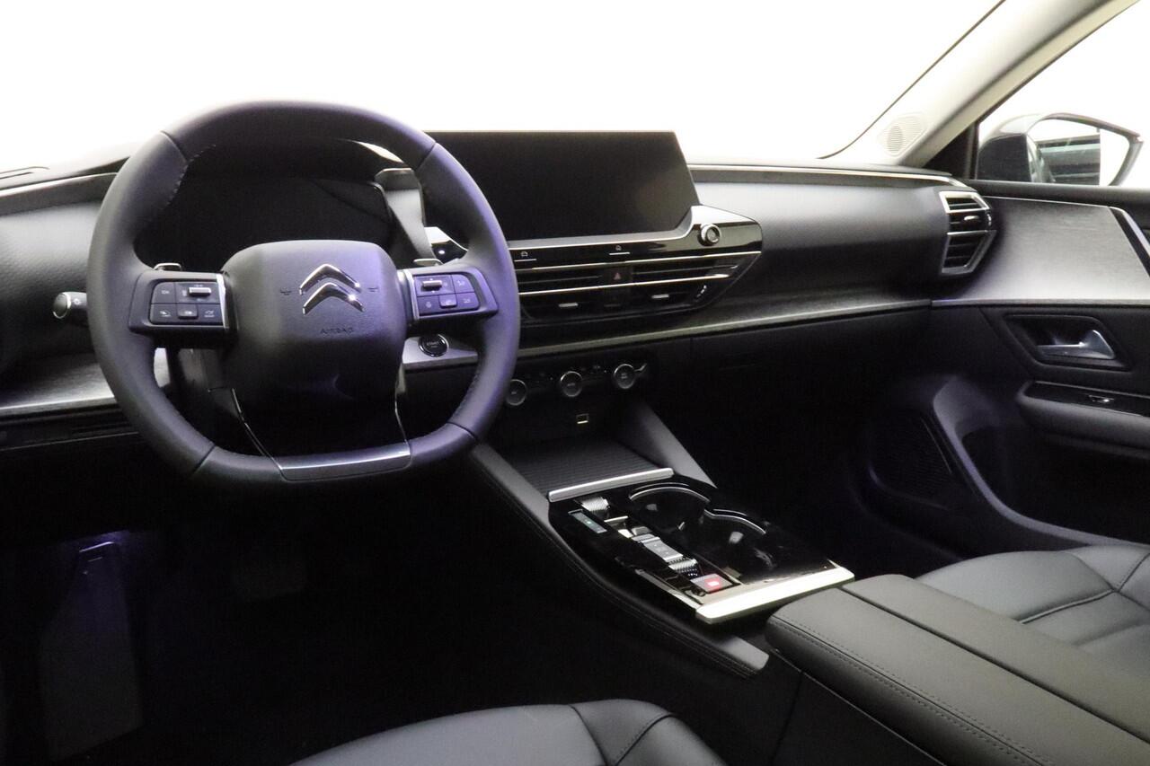 Citroen C5 1.2 PureTech Plus Hybrid 145pk | Automaat | Parelmoerlak | Two Tone Perla Nera Black | Climate Control | Navigatie | Start/stop | Cruise Control | Lederen bekleding | Nieuw uit voorraad