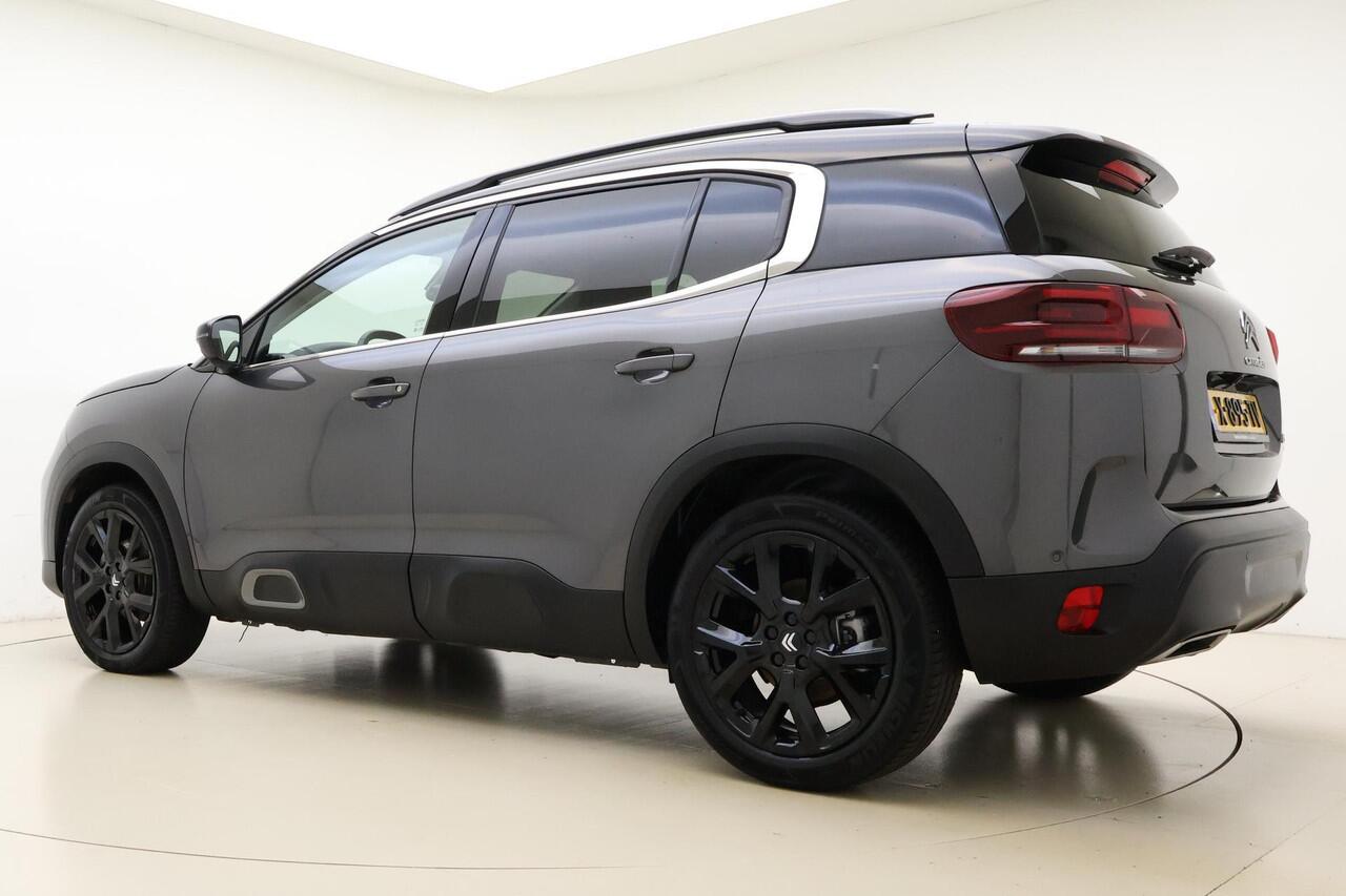 Citroen C5 Aircross 1.2 Hybrid 136 ë-Series Automaat | Navigatie | Stoelverwarming | Climate control | Zwart dak | Lichtmetalen velgen Black | Zwart dak