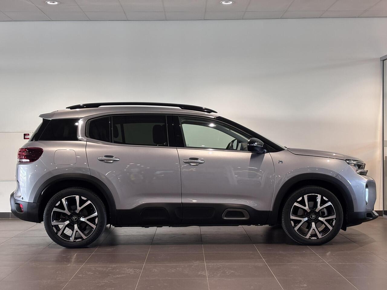Citroen C5 Aircross Shine Pack 1.6 Hybrid 225pk e-EAT8 AUTOMAAT | HANDSFREE A.KLEP | TREKHAAK | ALCANTARA/LEDER | ADAPTIVE CRUISE | NAVI | CAMERA