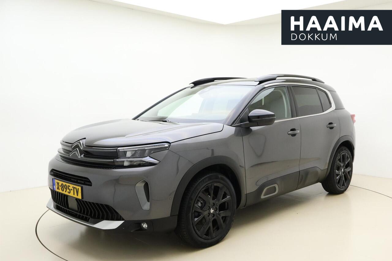 Citroen C5 Aircross 1.2 Hybrid 136 ë-Series Automaat | Navigatie | Stoelverwarming | Climate control | Zwart dak | Lichtmetalen velgen Black | Zwart dak