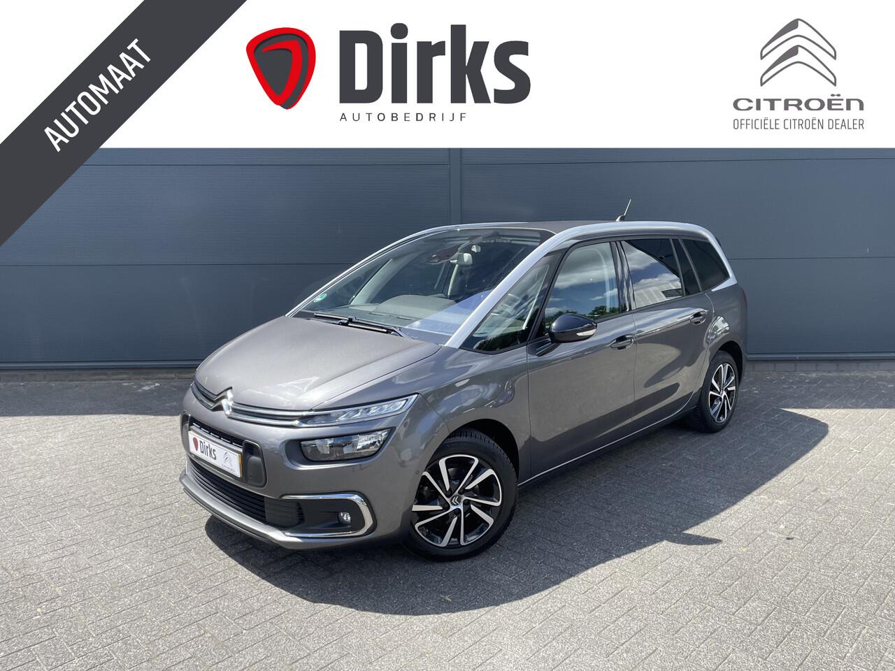 Citroen GRAND C4 PICASSO SpaceTourer 130pk Shine (Camera - Keyless Entry - Parkeersensoren V+A - Dodehoek detectie - Automatisch Parkeren - Navigatie - Apple Carplay)