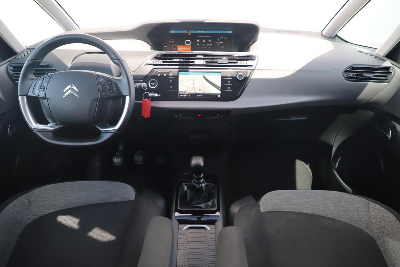 Citroen GRAND C4 PICASSO SpaceTourer 1.2 PureTech Business 7p 7 Persoons Navigatie Achteruitrijcamera Clima Cruise Getint Glas Carplay Android