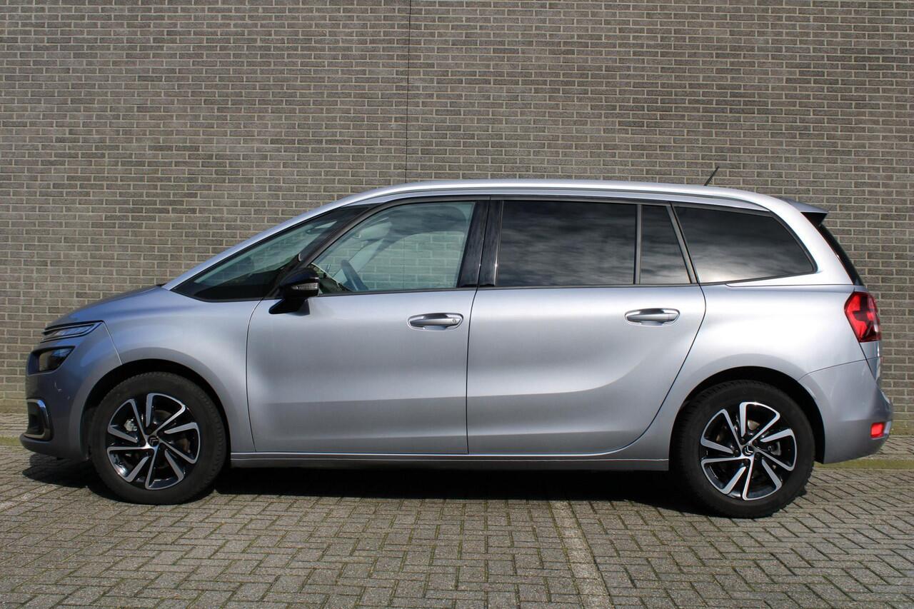 Citroen GRAND C4 PICASSO Spacetourer 1.2 PureTech Shine Automaat 7 zits Cruise/Climate control, Navigatie, Apple Carplay/Android auto, Audio/DAB, Keyless entry/Start