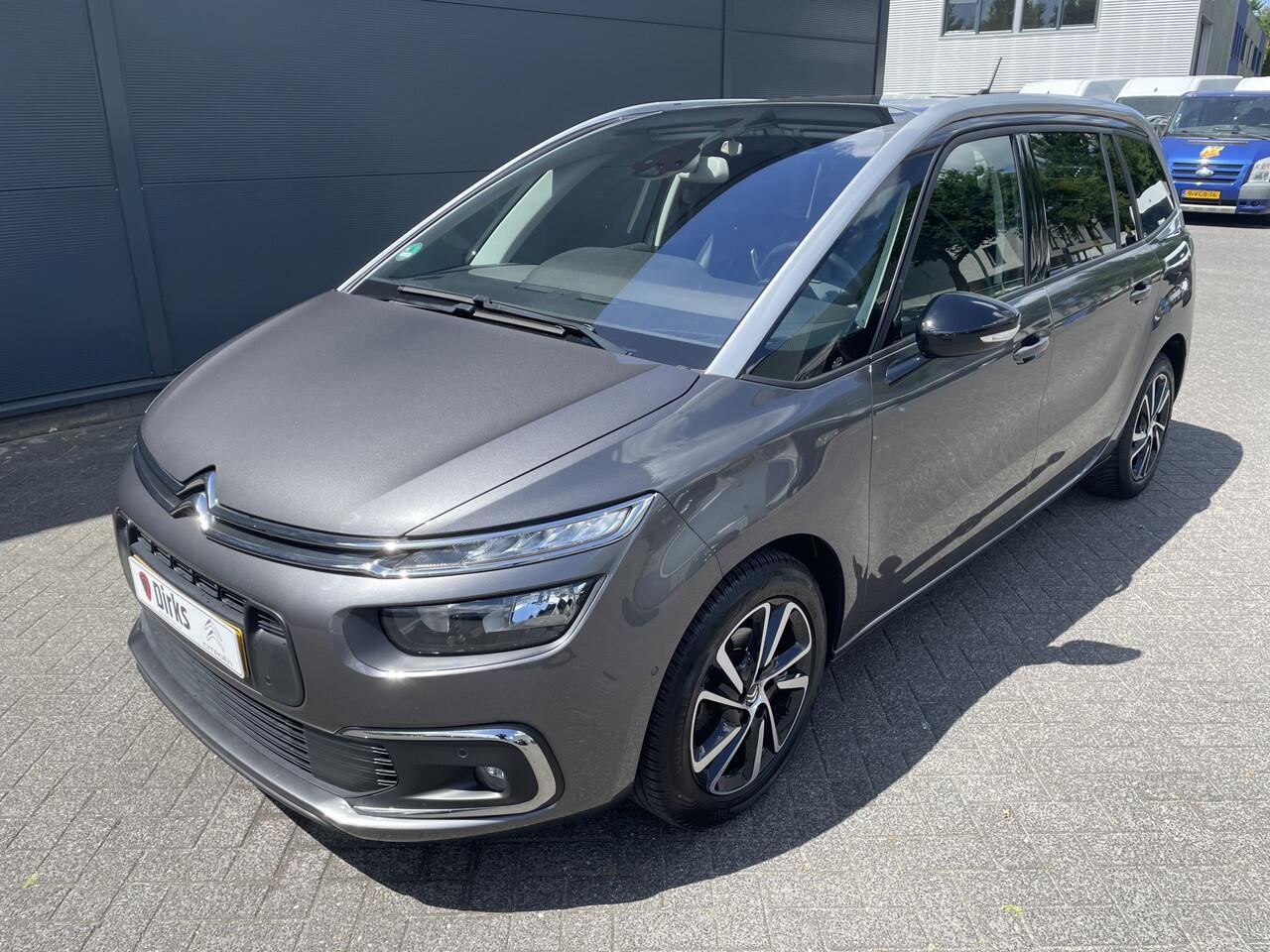 Citroen GRAND C4 PICASSO SpaceTourer 130pk Shine (Camera - Keyless Entry - Parkeersensoren V+A - Dodehoek detectie - Automatisch Parkeren - Navigatie - Apple Carplay)