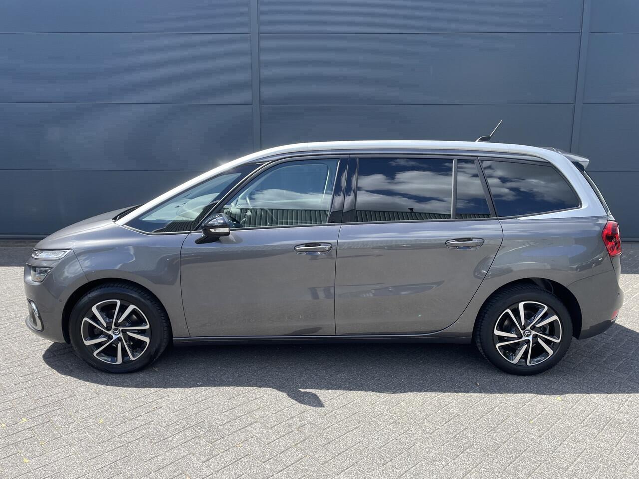 Citroen GRAND C4 PICASSO SpaceTourer 130pk Shine (Camera - Keyless Entry - Parkeersensoren V+A - Dodehoek detectie - Automatisch Parkeren - Navigatie - Apple Carplay)