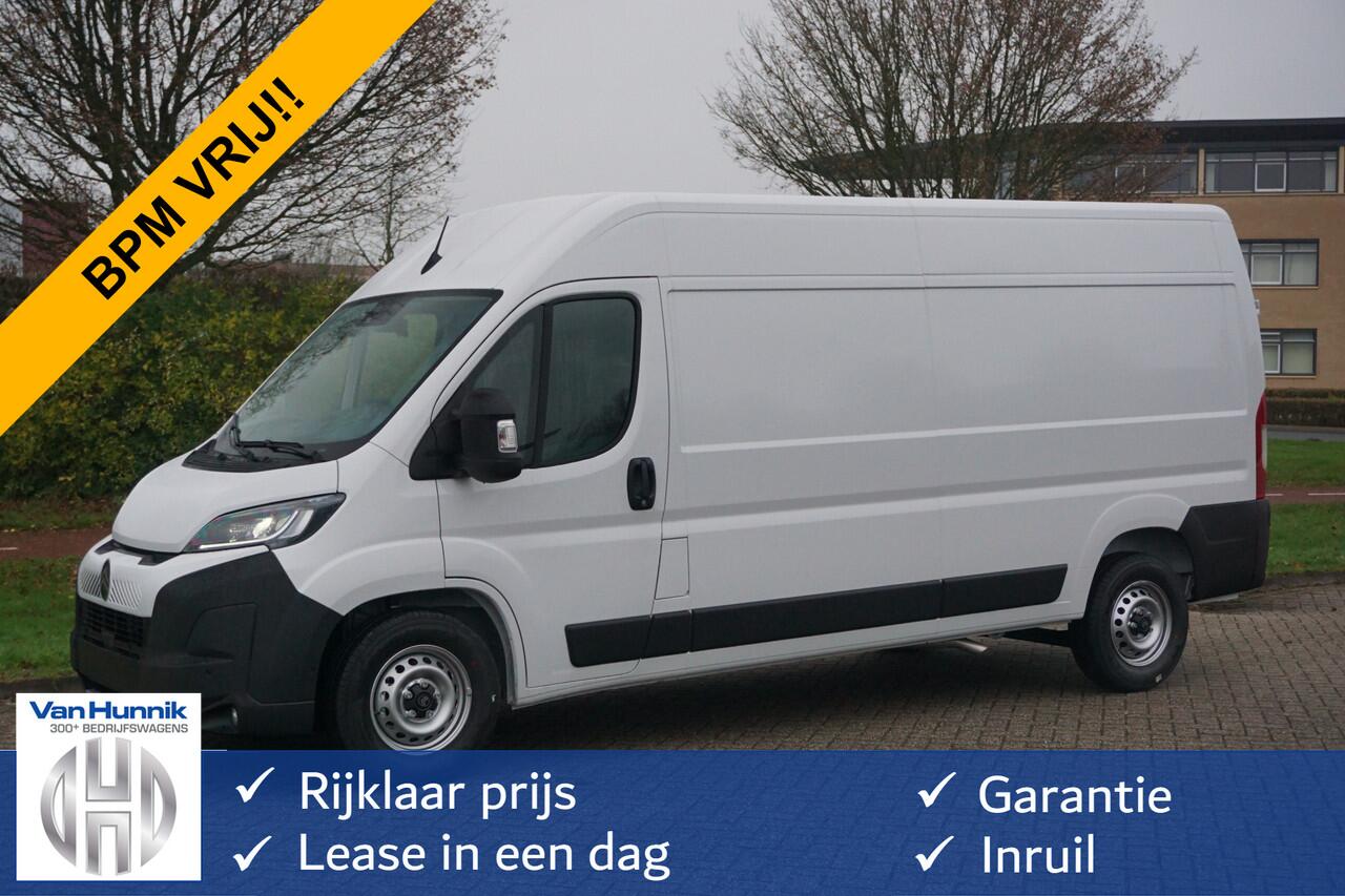 Citroen JUMPER 35 2.2 180PK EAT8 Automaat L3H2 BPM VRIJ!! 10" Navi, Clima, ACC, Cam + Digi cam, LED, 270º Deur!! NR. 757
