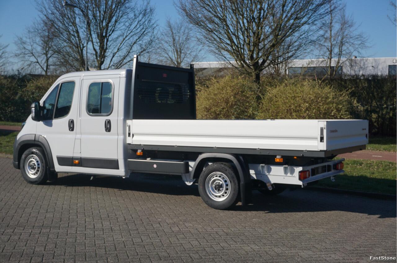 Citroen JUMPER 35 Heavy DOKA 140PK L4 Open Laadbak 10" Scherm, Navi, Airco, Cruise!! NR. 456