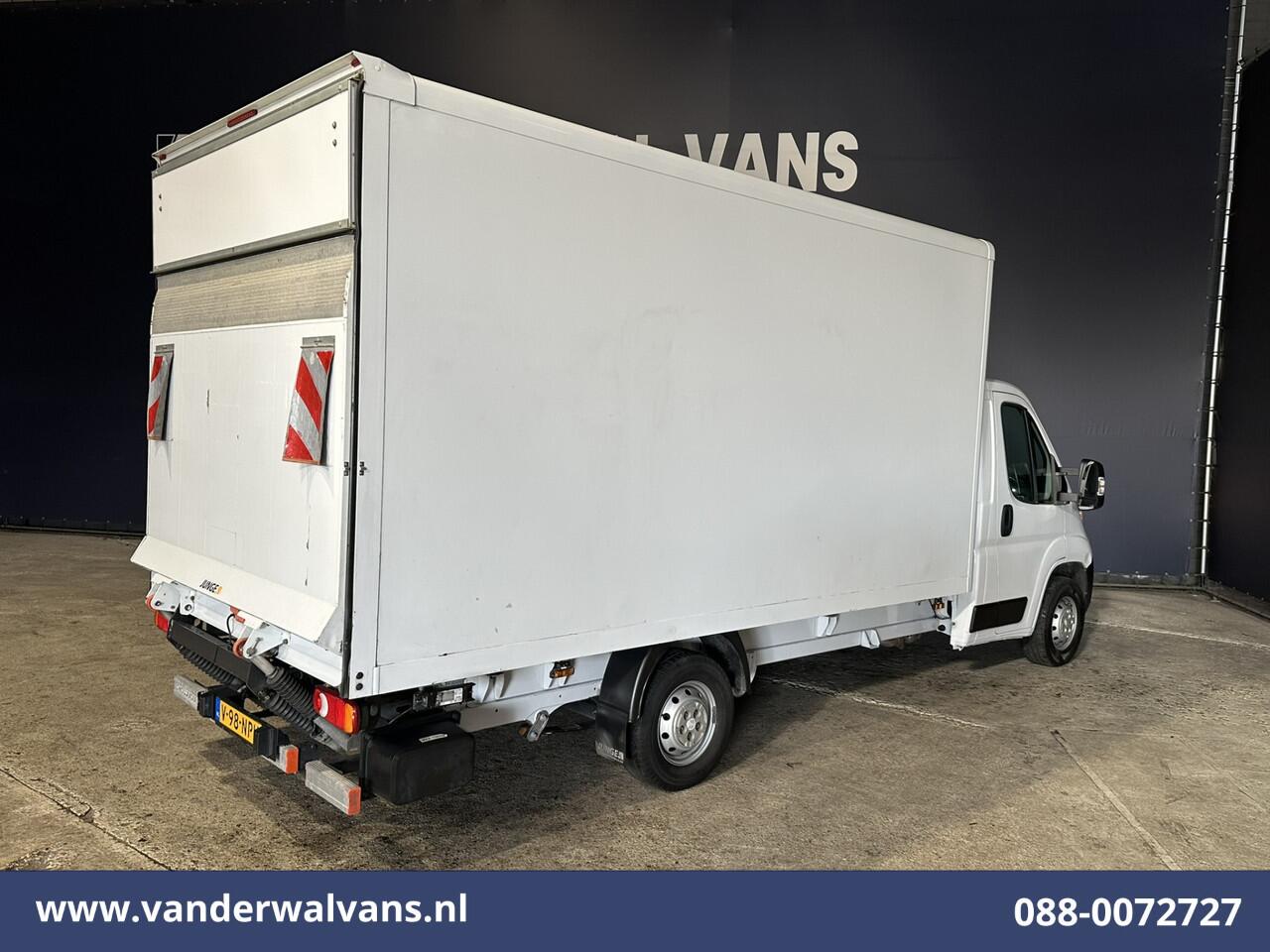 Citroen JUMPER 2.2 BlueHDi 141pk Bakwagen Laadklep Euro6 Airco | 1015kg laadvermogen | Cruisecontrol Bijrijdersbank