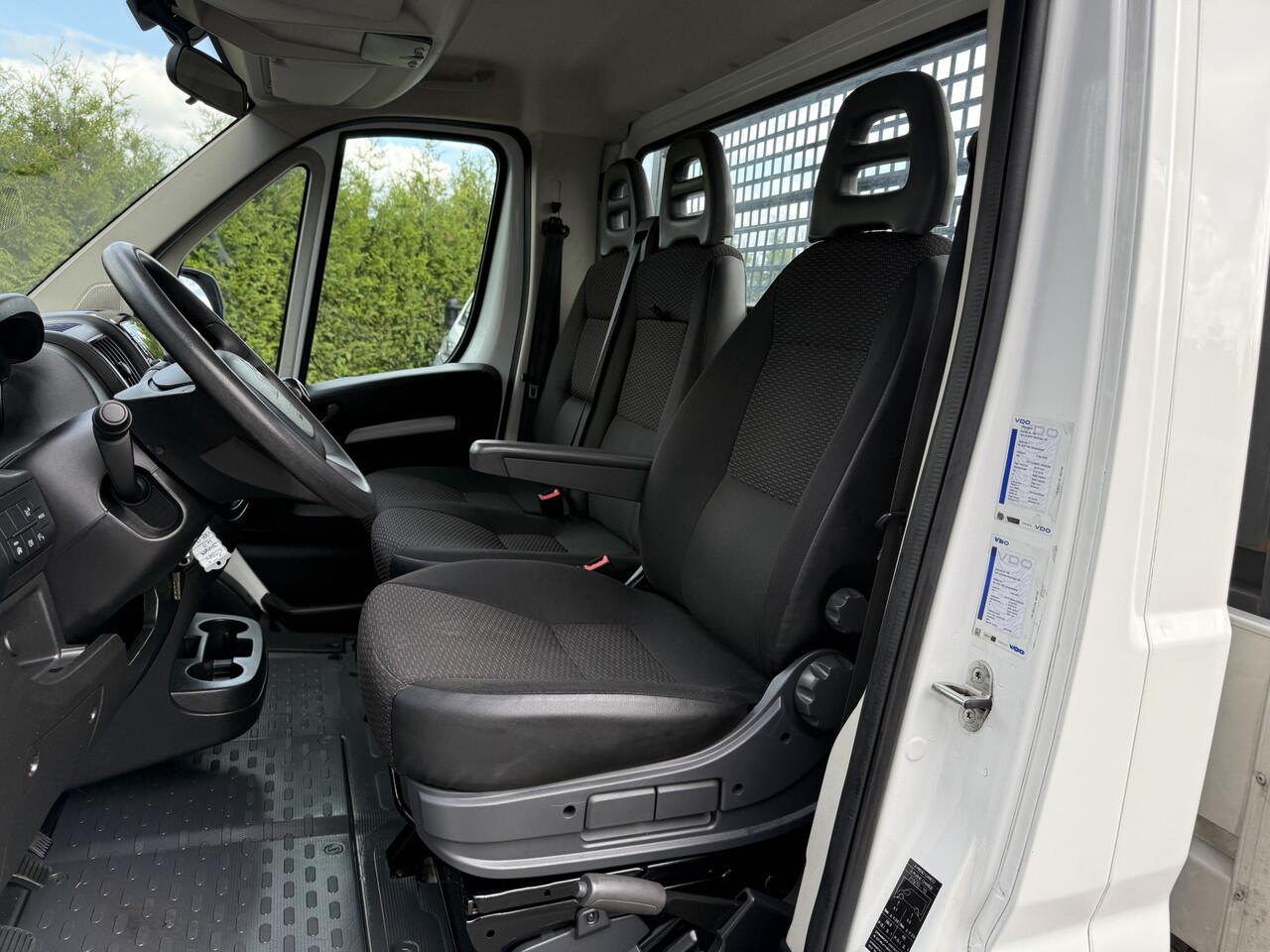 Citroen JUMPER 2.2 BlueHDi 140 PK EURO 6 / L4 MAXI PICK UP / 4.20 LAADBAK / 1e EIG. / 2.5 TONS TREKHAAK / 3-ZITS