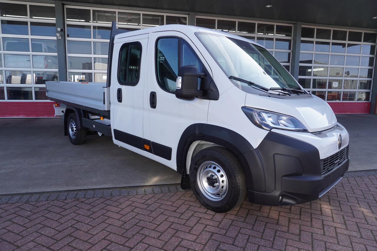 Citroen JUMPER Pick-up Dubbelcabine 2.2 BlueHDi 140PK L4 3.5t Heavy Nr. V097 | Airco | Navi | Cruise | Camera | 7 Persoons