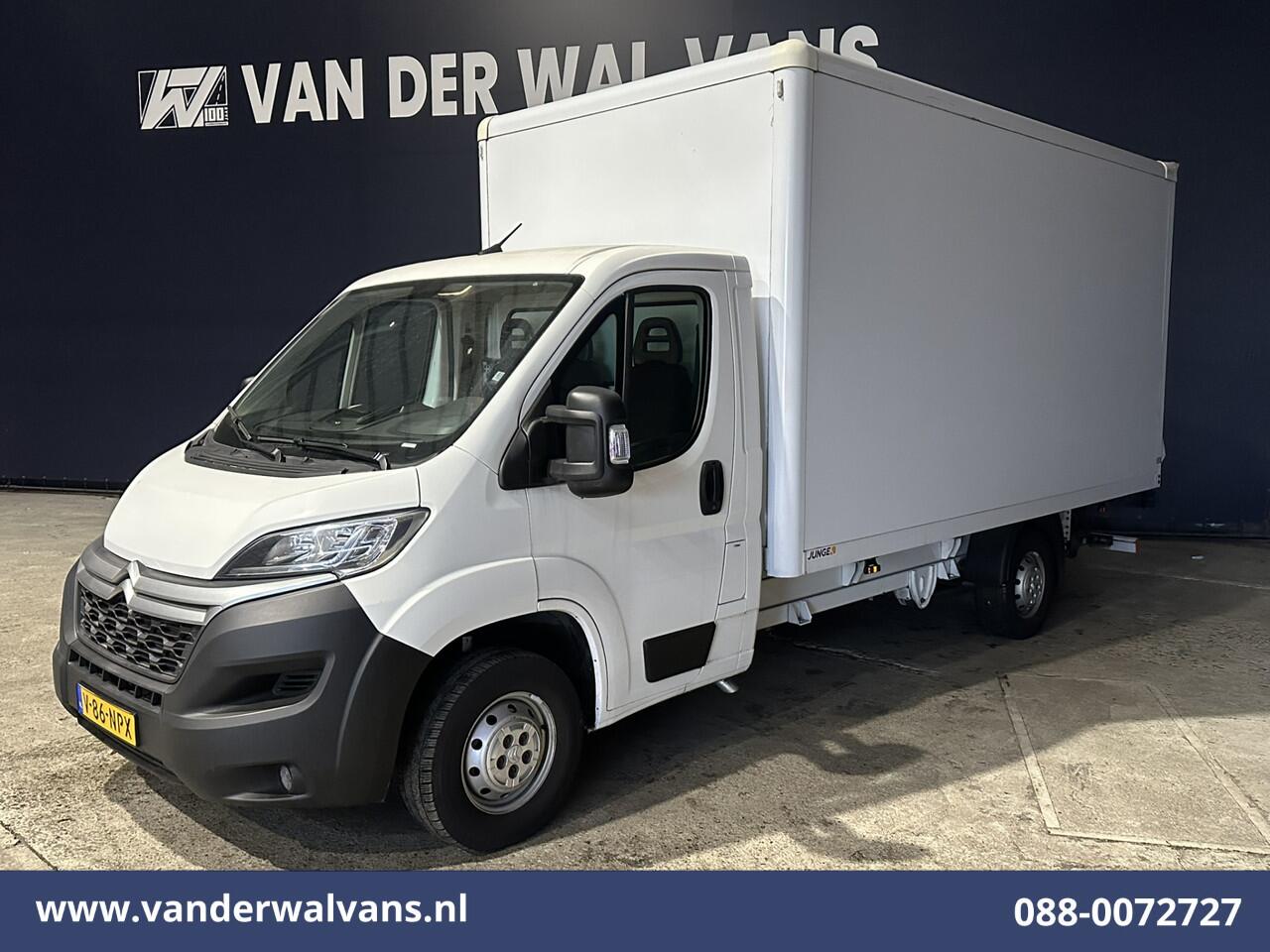 Citroen JUMPER 2.2 BlueHDi 141pk Bakwagen Laadklep Euro6 Airco | 1075kg laadvermogen Bijrijdersbank