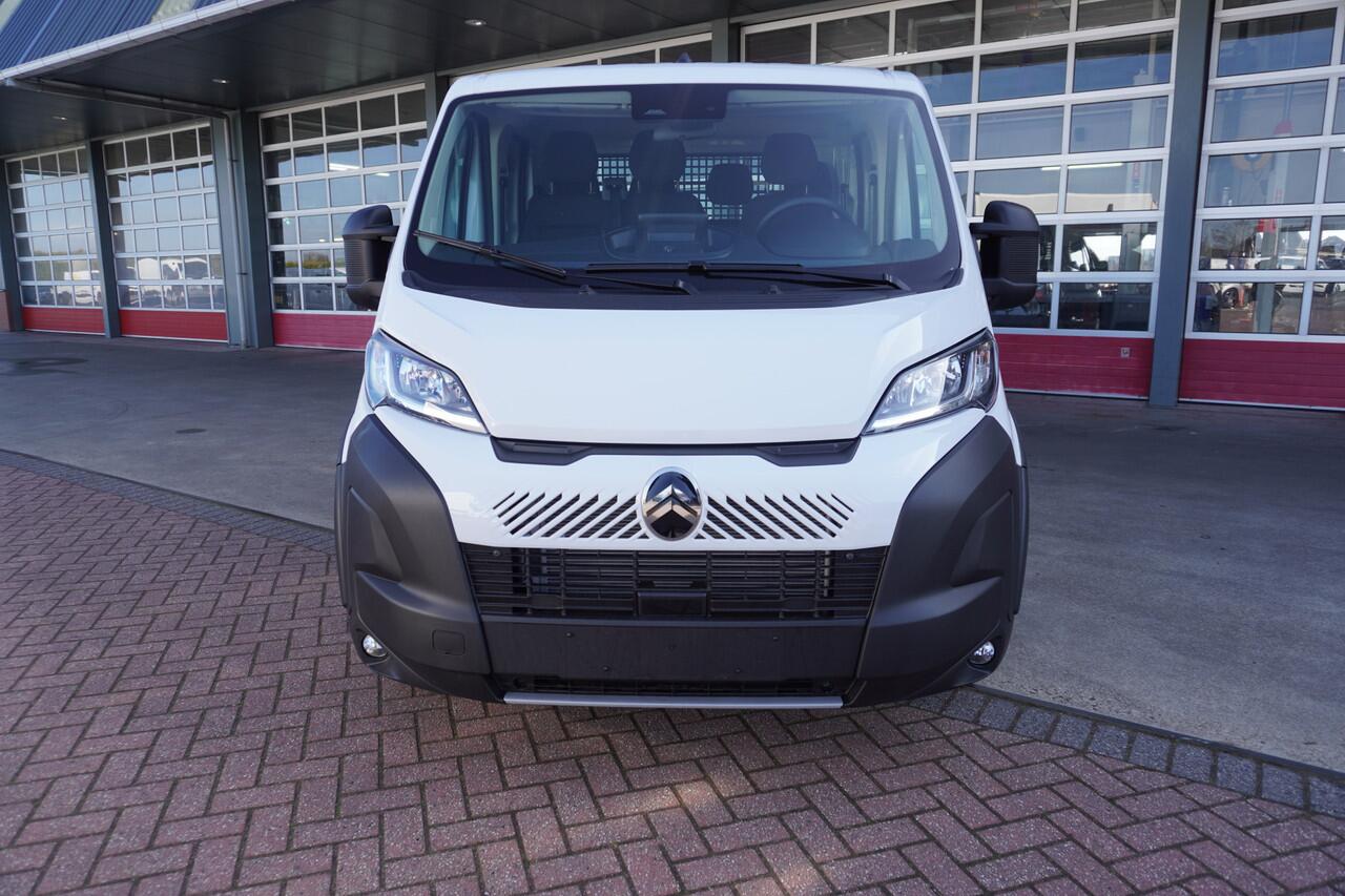 Citroen JUMPER Pick-up Dubbelcabine 2.2 BlueHDi 140PK L4 3.5t Heavy Nr. V116 | Airco | Navi | Cruise | Camera | 7 Persoons