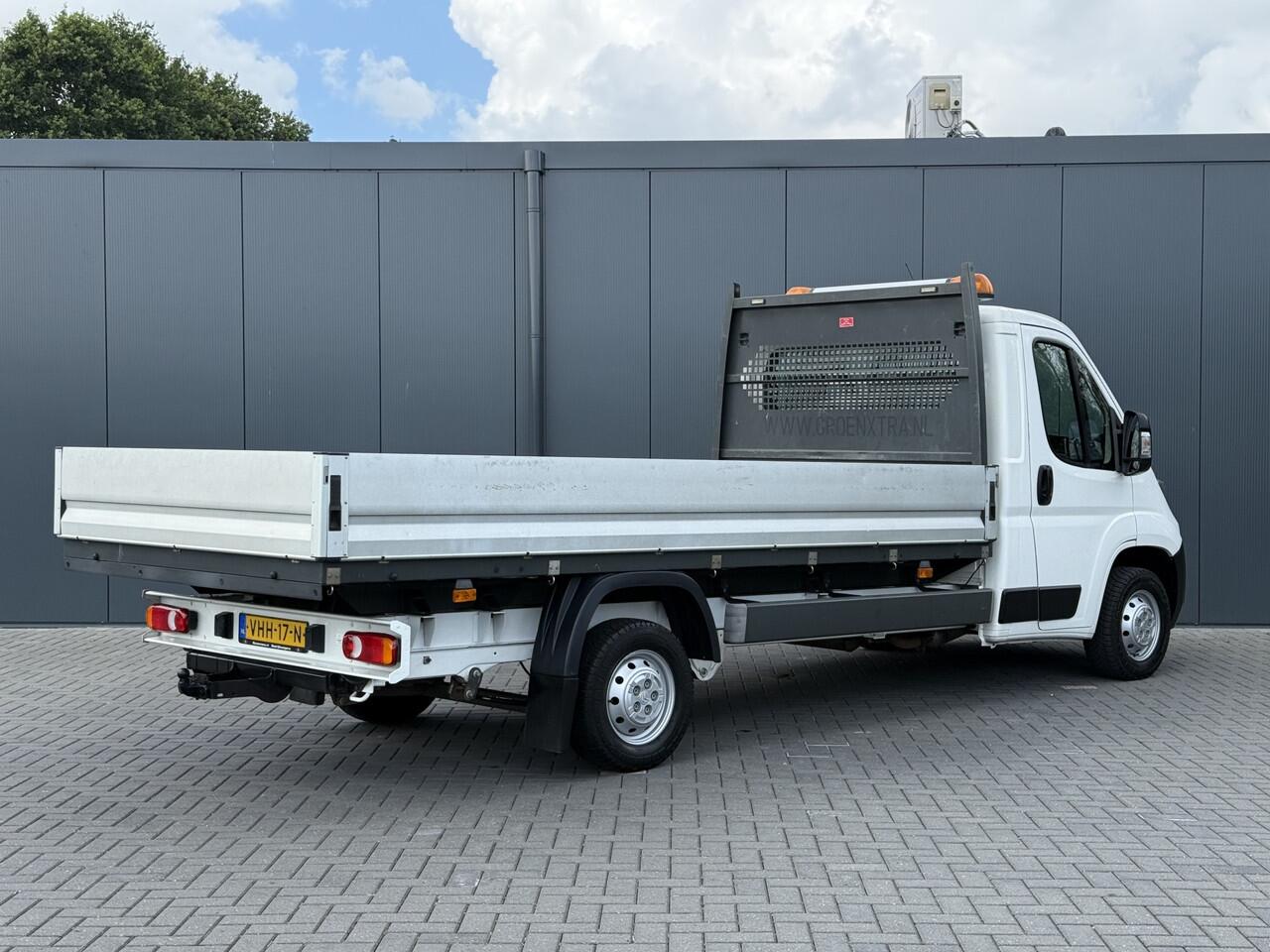 Citroen JUMPER 2.2 BlueHDi 140 PK EURO 6 / L4 MAXI PICK UP / 4.20 LAADBAK / 1e EIG. / 2.5 TONS TREKHAAK / 3-ZITS