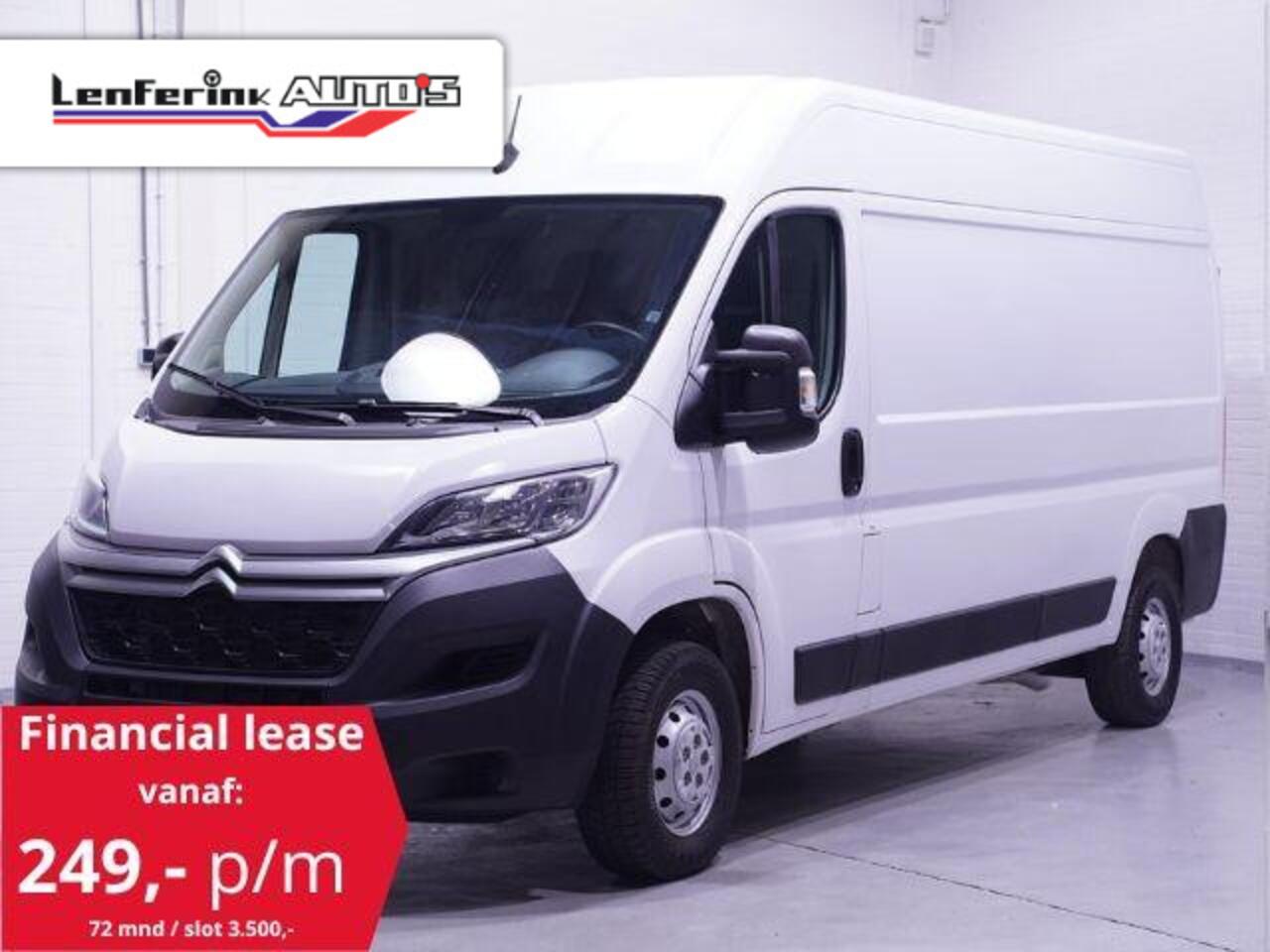 Citroen JUMPER 2.2 HDI 140 pk L3H2 Navi, Camera Airco, Cruise Control, Laadruimte Pakket, PDC achter, 3-Zits