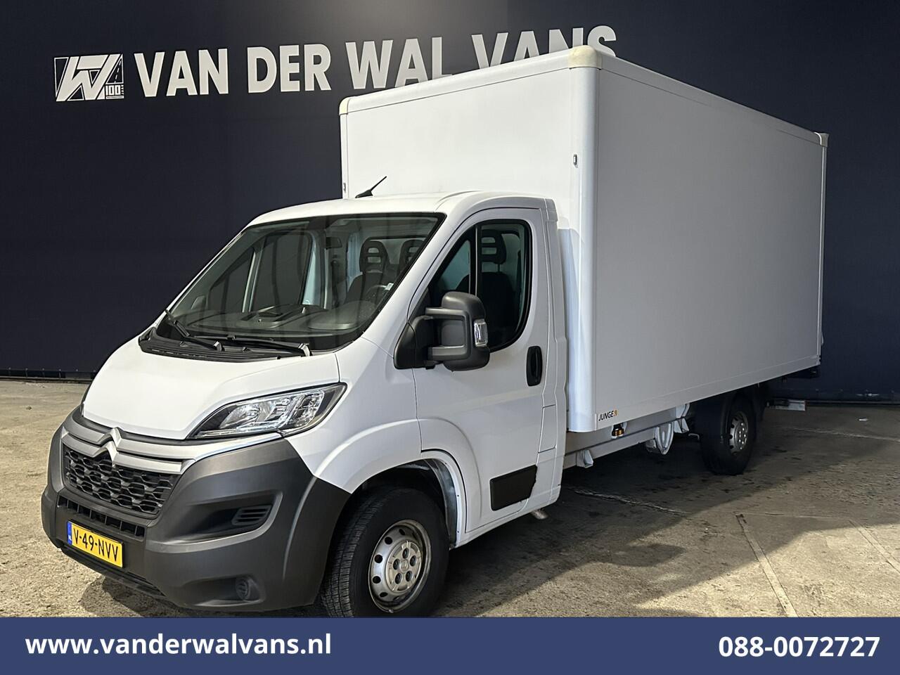 Citroen JUMPER 2.2 BlueHDi 141pk Bakwagen Laadklep Euro6 Airco | 1115kg laadvermogen | Cruisecontrol Bijrijdersbank.