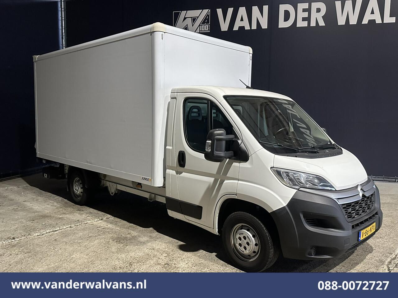Citroen JUMPER 2.2 BlueHDi 141pk Bakwagen Laadklep Euro6 Airco | 1075kg laadvermogen Bijrijdersbank