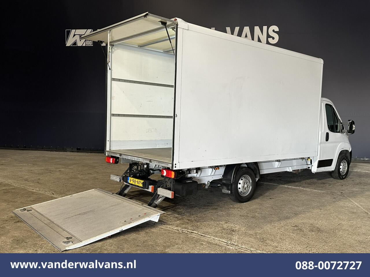 Citroen JUMPER 2.2 BlueHDi 141pk Bakwagen Laadklep Euro6 Airco | 1015kg laadvermogen | Cruisecontrol Bijrijdersbank