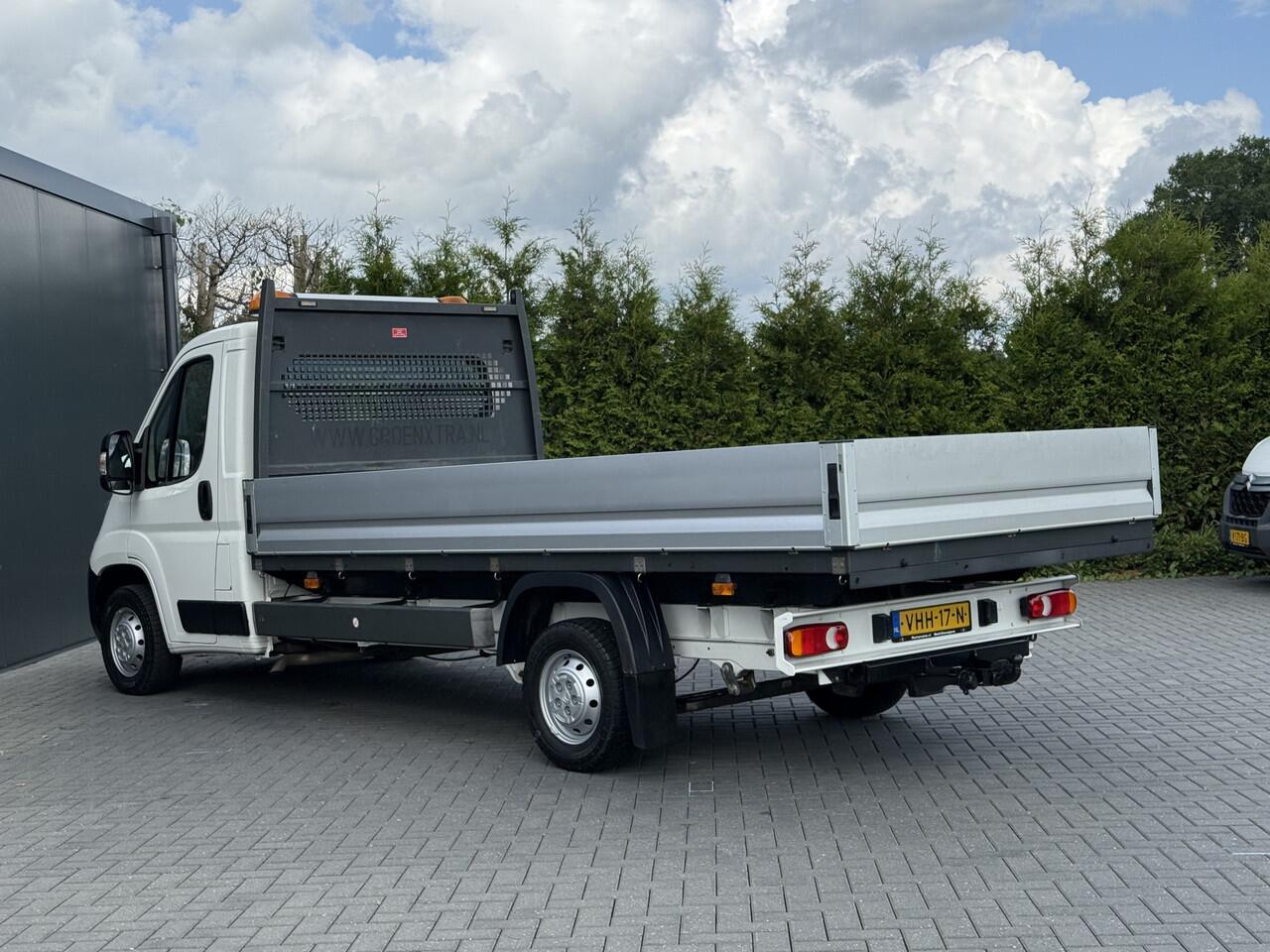 Citroen JUMPER 2.2 BlueHDi 140 PK EURO 6 / L4 MAXI PICK UP / 4.20 LAADBAK / 1e EIG. / 2.5 TONS TREKHAAK / 3-ZITS