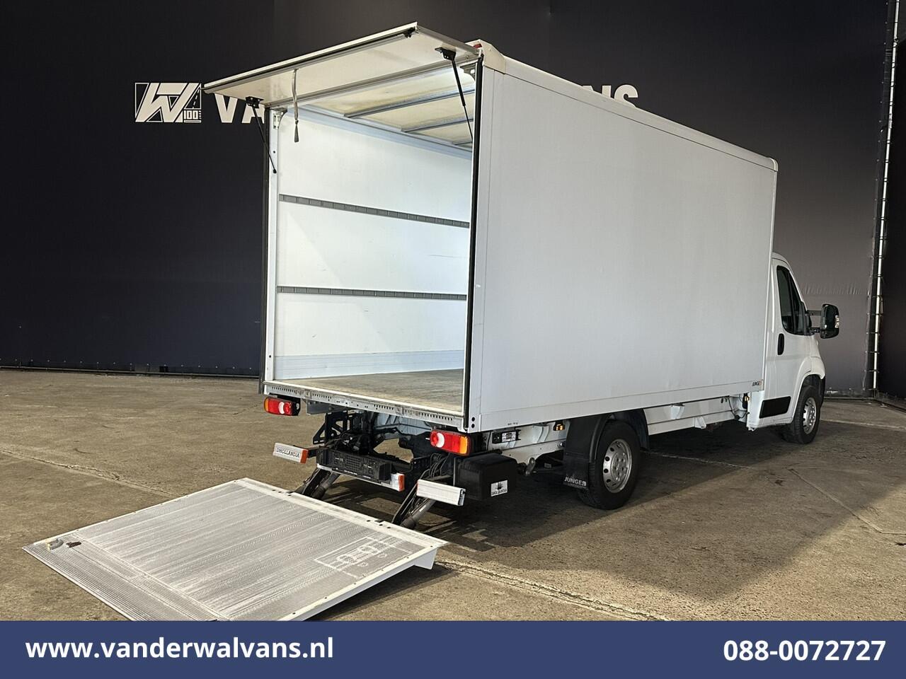Citroen JUMPER 2.2 BlueHDi 141pk Bakwagen Laadklep Euro6 Airco | 1075kg laadvermogen Bijrijdersbank