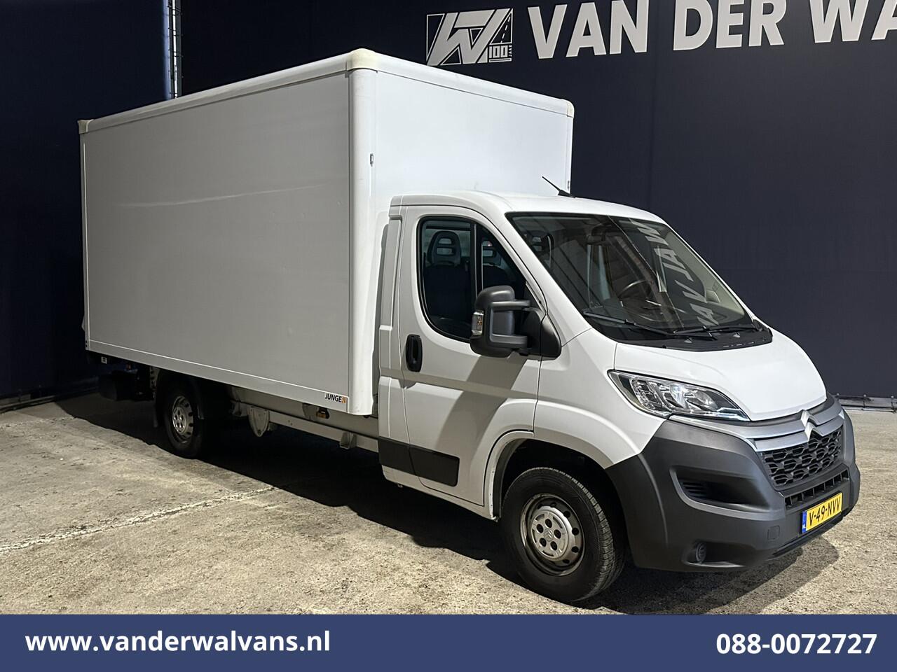 Citroen JUMPER 2.2 BlueHDi 141pk Bakwagen Laadklep Euro6 Airco | 1115kg laadvermogen | Cruisecontrol Bijrijdersbank.