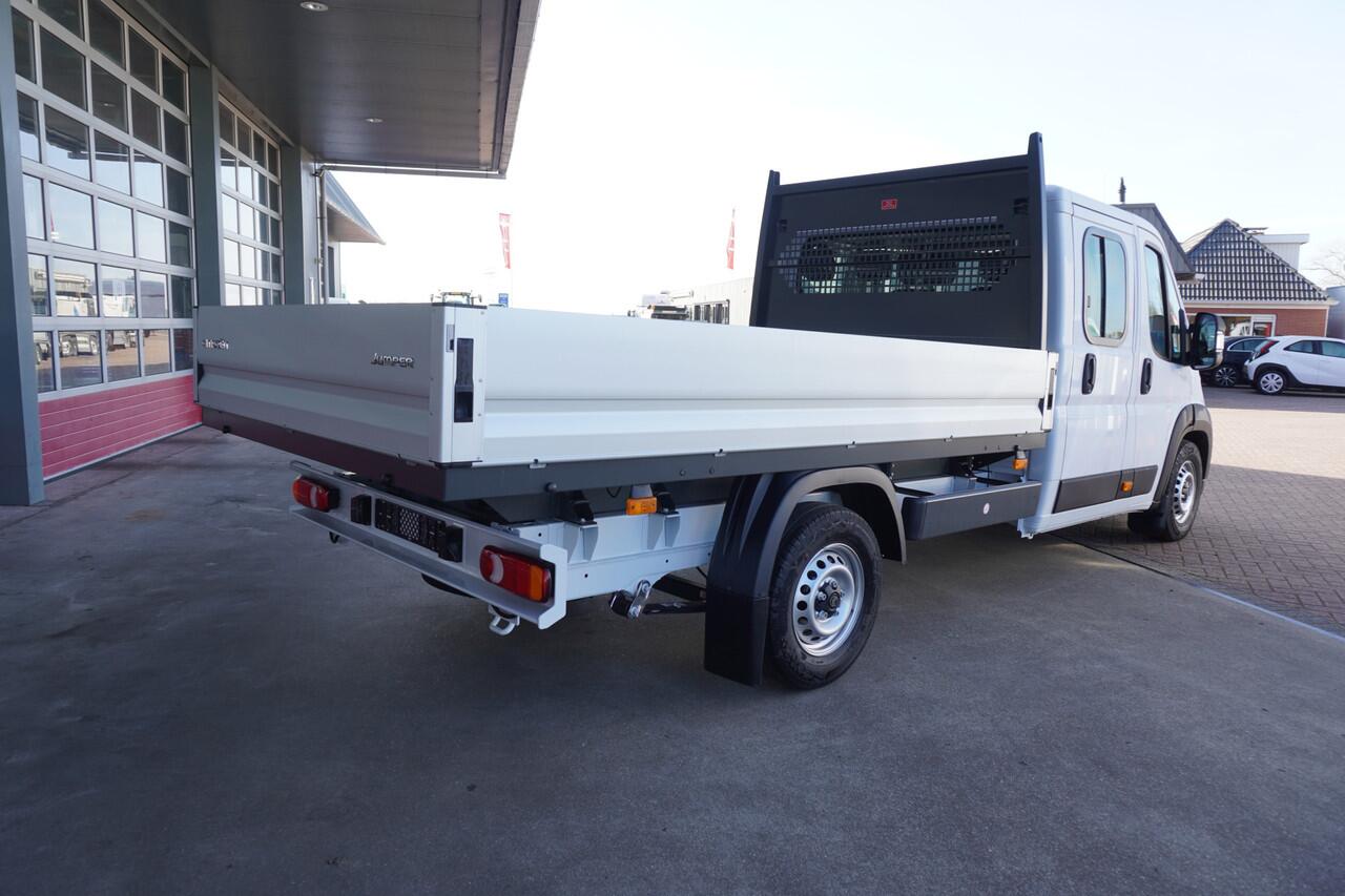 Citroen JUMPER Pick-up Dubbelcabine 2.2 BlueHDi 140PK L4 3.5t Heavy Nr. V097 | Airco | Navi | Cruise | Camera | 7 Persoons