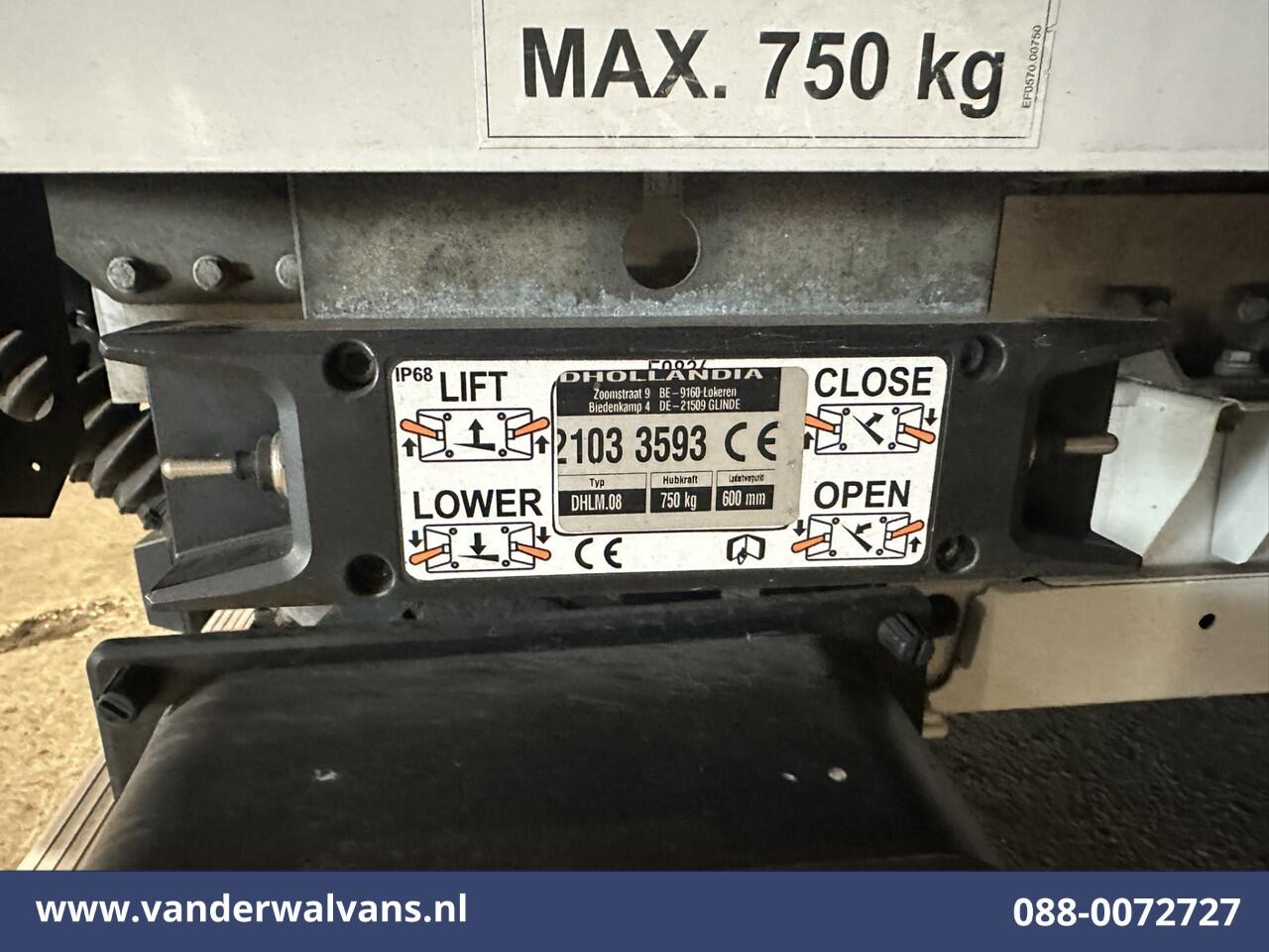 Citroen JUMPER 2.2 BlueHDi 141pk Bakwagen Laadklep Euro6 Airco | 1075kg laadvermogen Bijrijdersbank