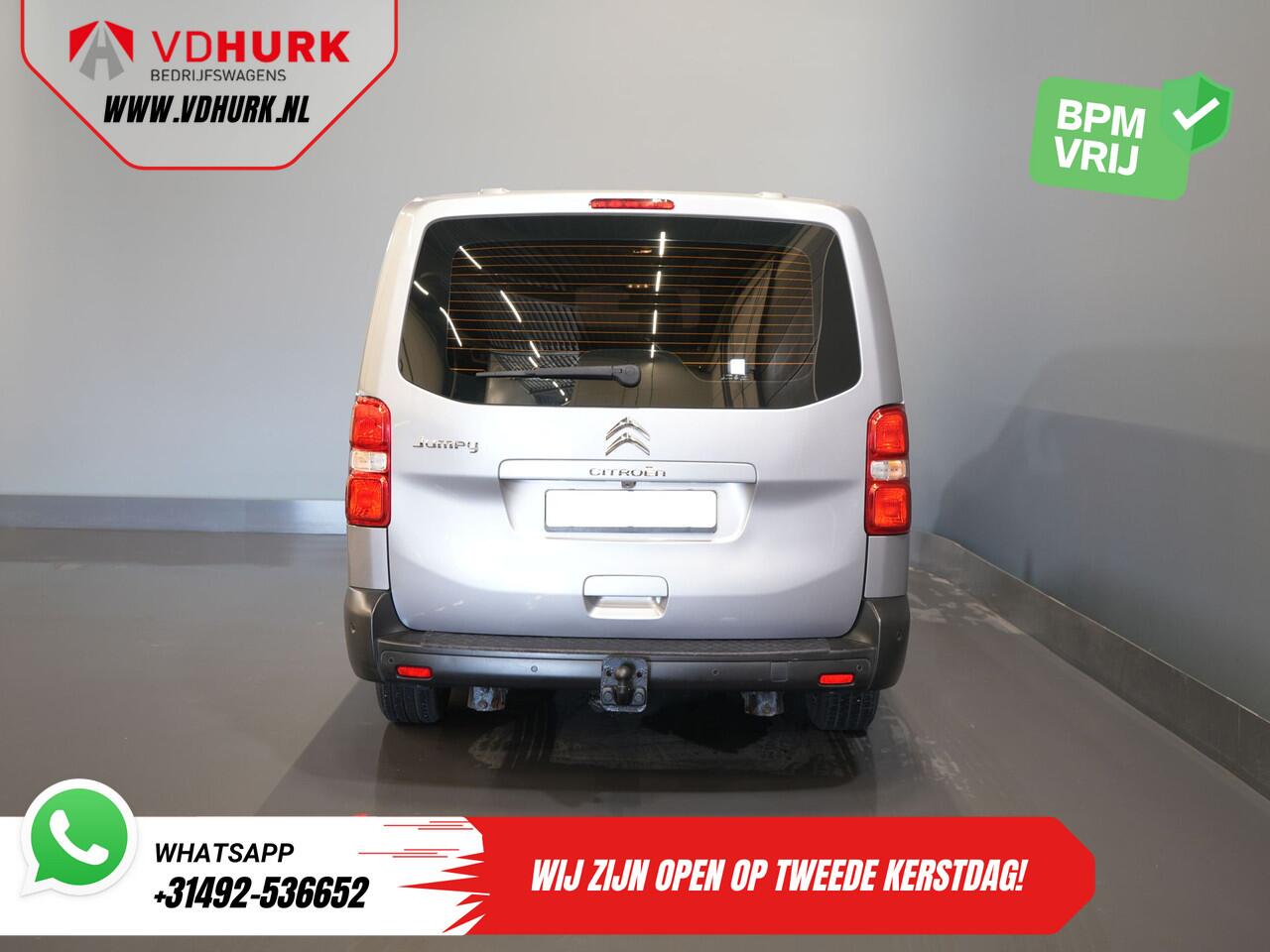 Citroen JUMPY 2.0 HDI 180 pk Aut. L3 DB Riem VV/ Carplay/ 2.5t Trekverm./ Camera/ PDC/ Stoelverw./ 17"LMV