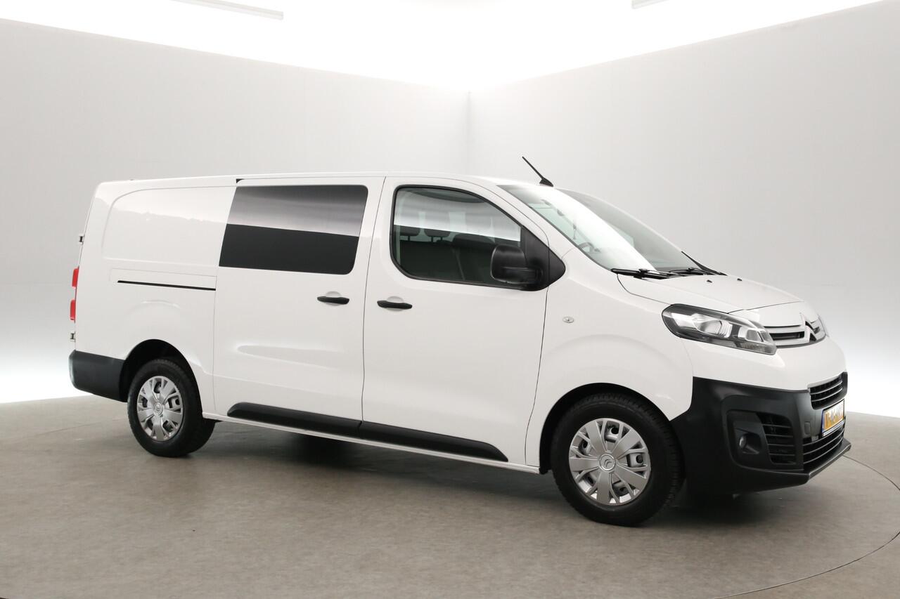 Citroen JUMPY 2.0 BlueHDI 145PK L3H1 | Euro6 | DC | 6-Zits | Airco | Cruise | Carplay | 2xSchuifdeur