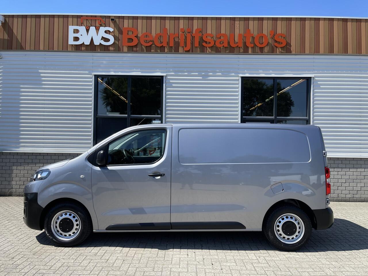Citroen JUMPY 1.5 BlueHDI 120pk M Club L2H1 / vaste prijs rijklaar ¤ 16.950 ex btw / lease vanaf ¤ 285 / airco / cruise control / bijrijdersbank / grijs metallic / navigatie / euro 6 / bpm vrij