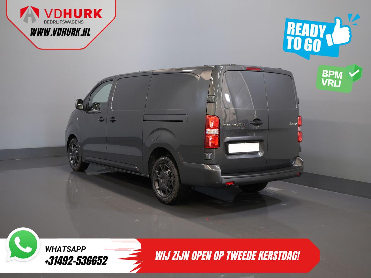 Citroen JUMPY 2.0 HDI 180 pk Aut. L3 BPM VRIJ! 2x Schuifdeur/ Navi/ Carplay/ Camera/ PDC/ Cruise/ Airco
